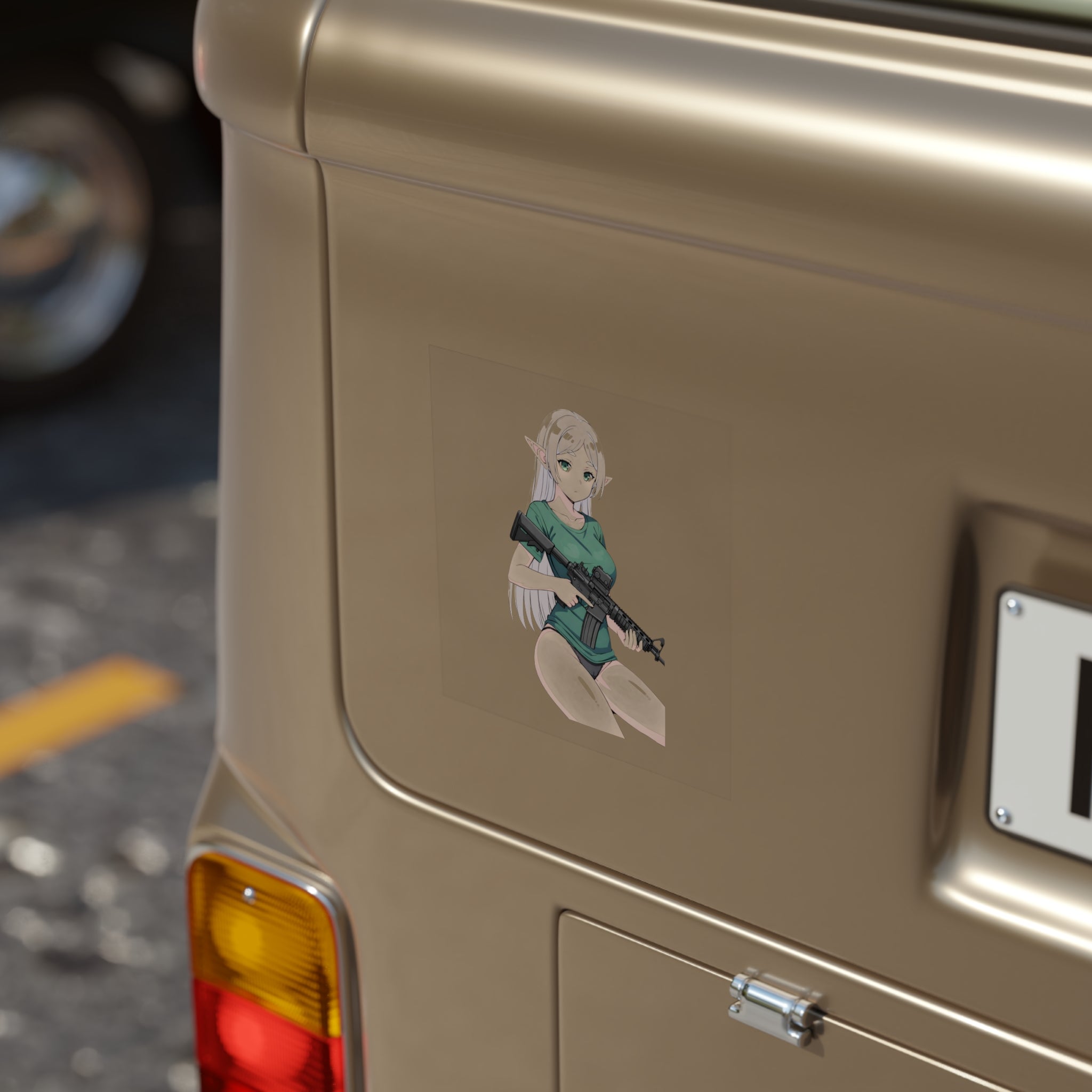 Frieren Tactical Waifu Sticker