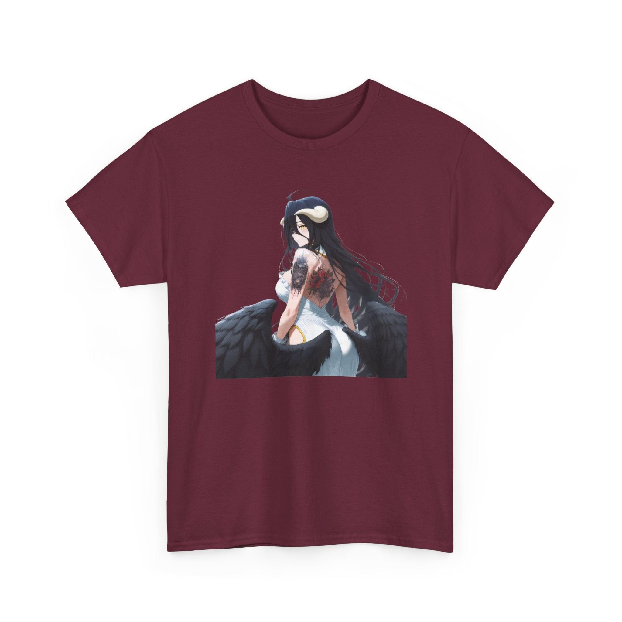 Gothic Albedo Overlord Waifu Unisex Heavy Cotton Tee