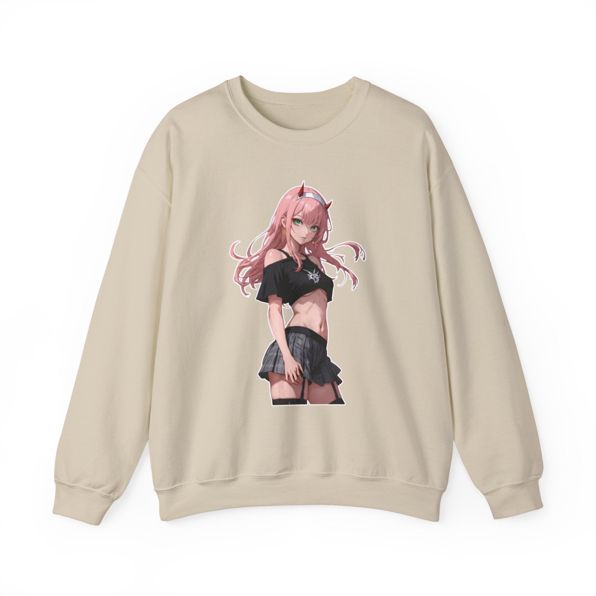 Zero Two Streetwear Style Unisex Heavy Blend™ Crewneck Sweatshirt