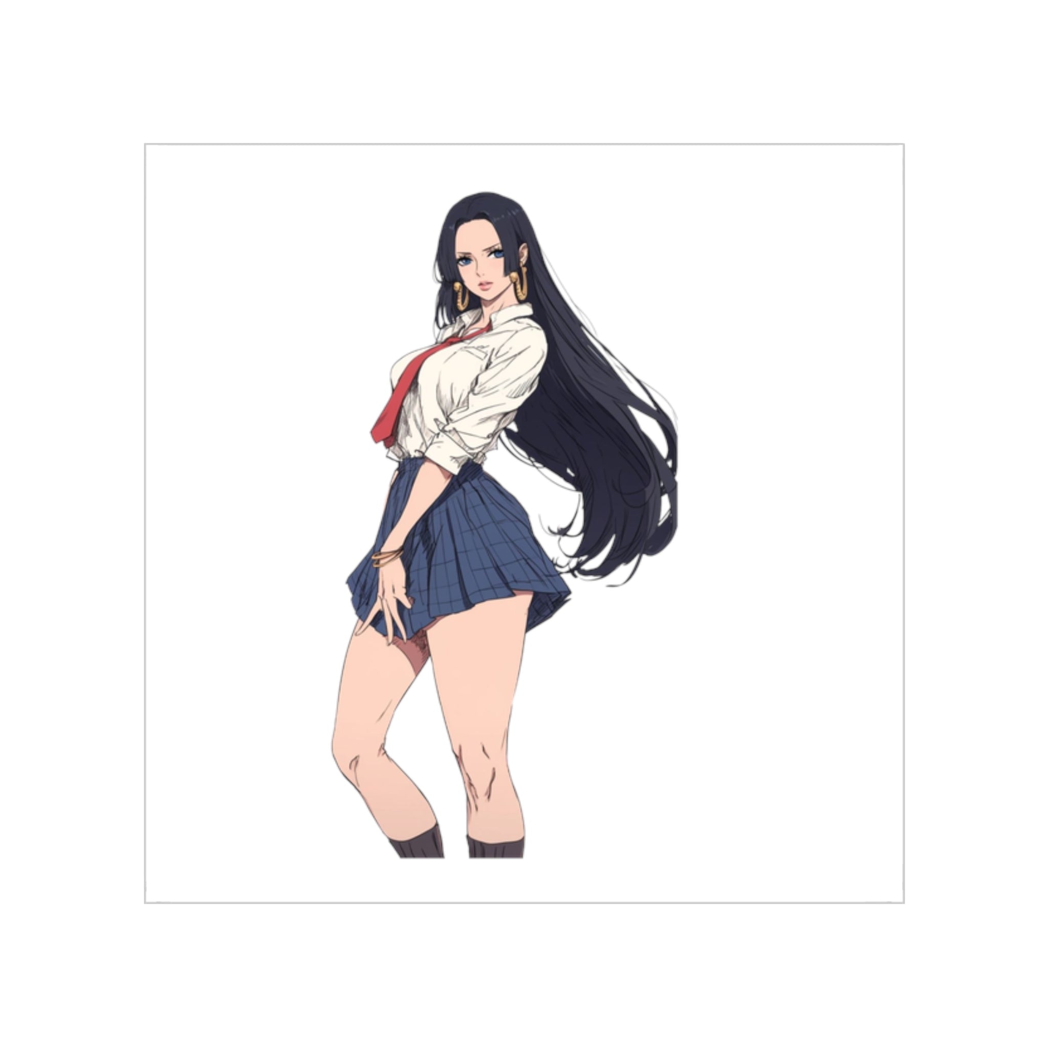 Boa Hancock Student Uniform Sticker