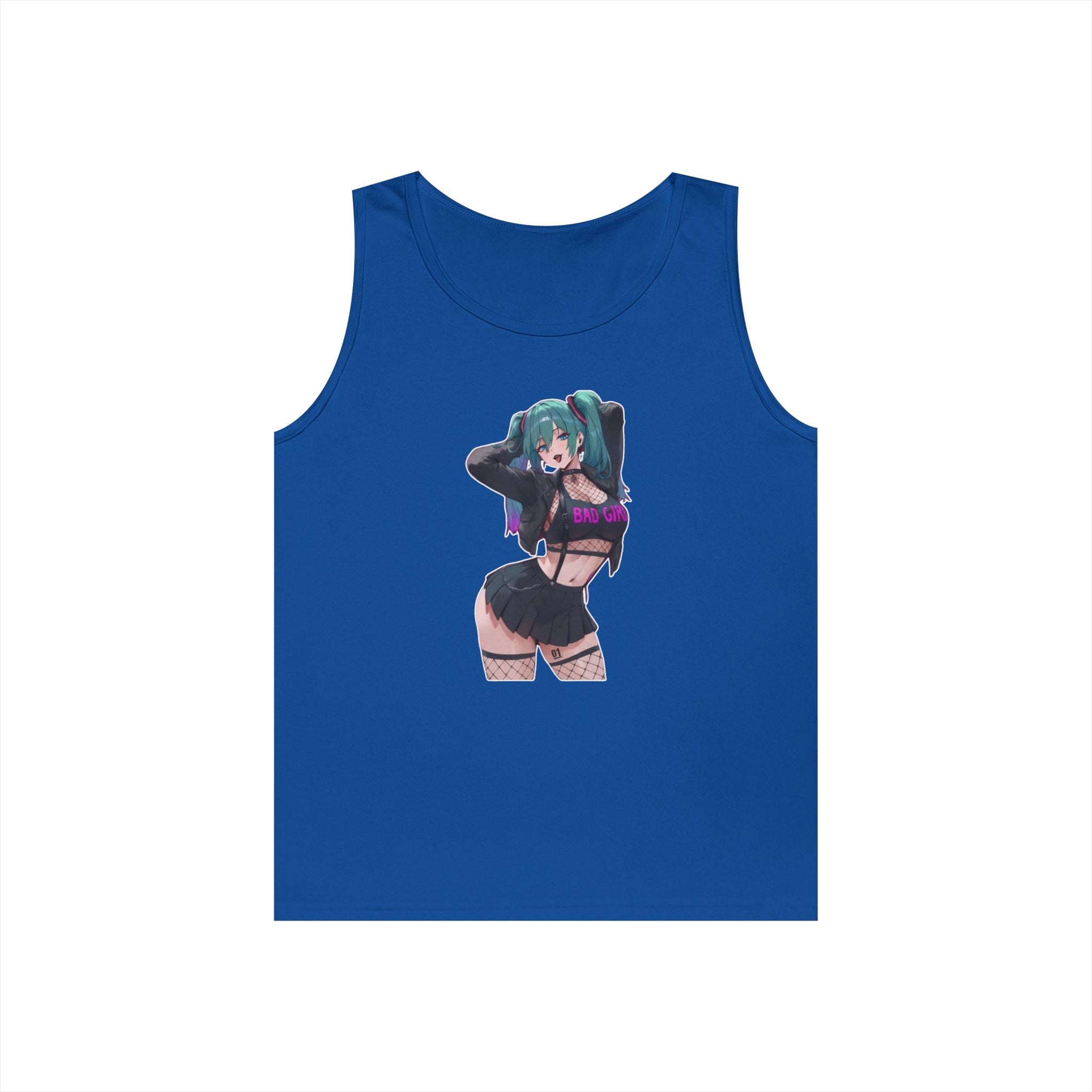 Hatsune Miku Baddie Heavy Cotton Tank Top