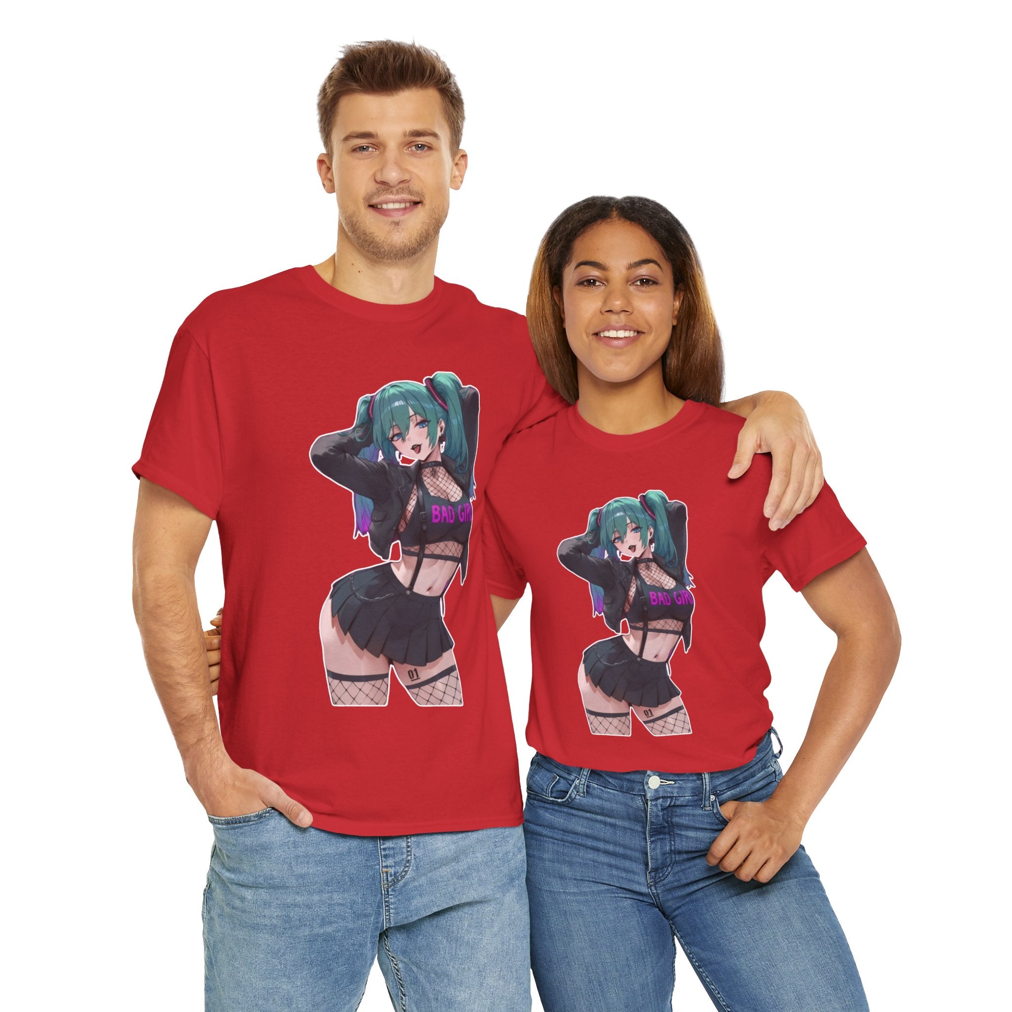 Hatsune Miku Baddie Unisex Heavy Cotton Tee