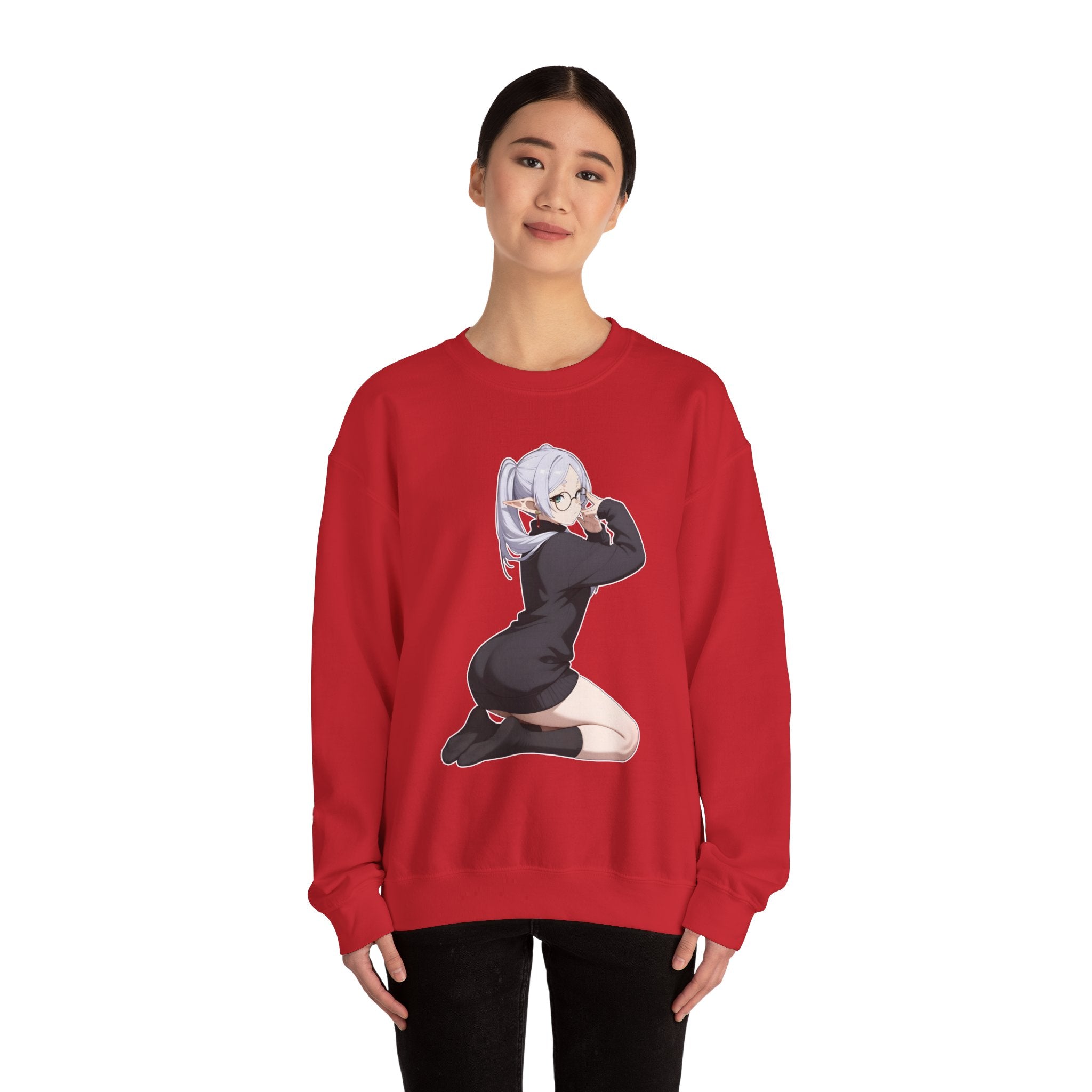 Cute Frieren Unisex Heavy Blend™ Crewneck Sweatshirt