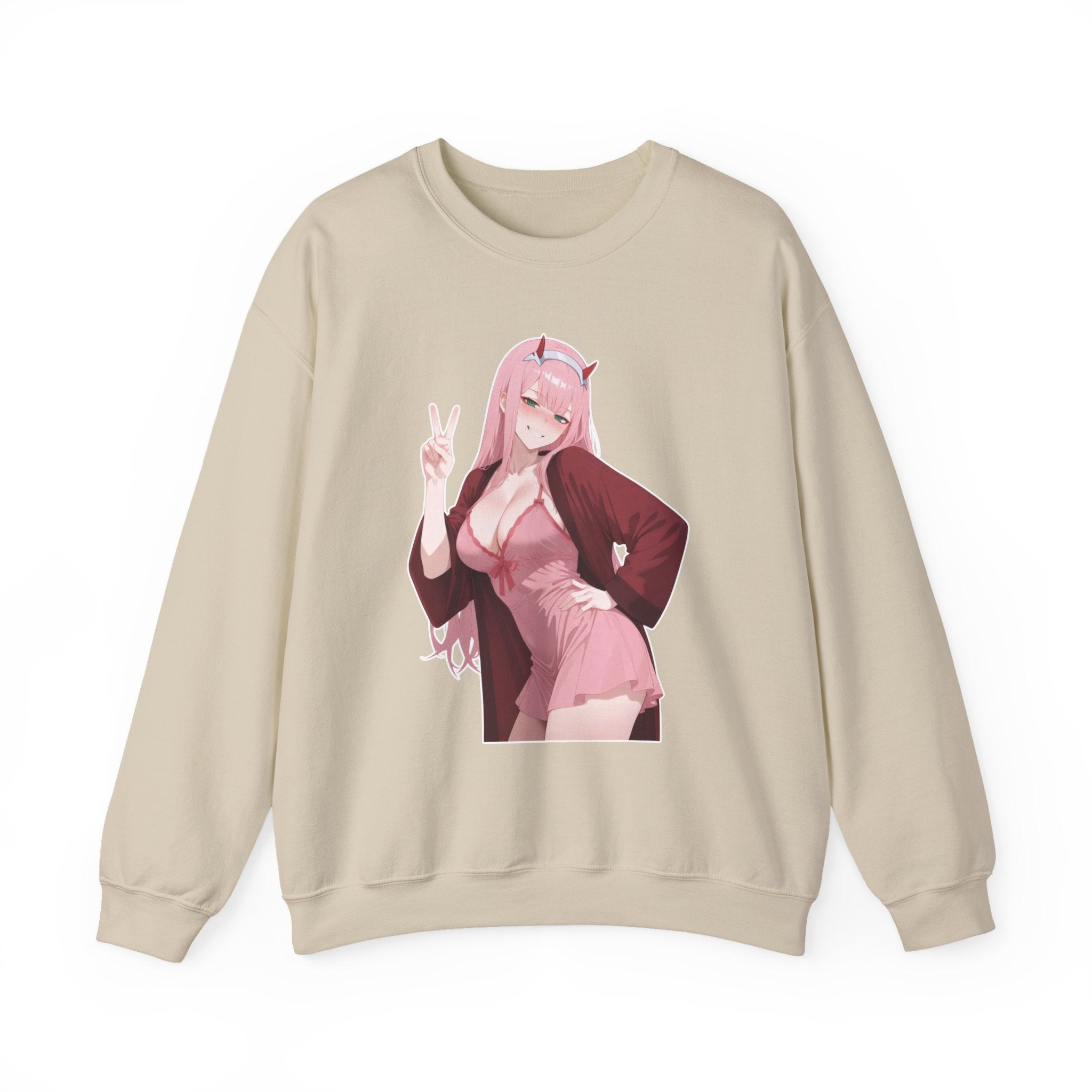 Zero Two Unisex Heavy Blend™ Crewneck Sweatshirt