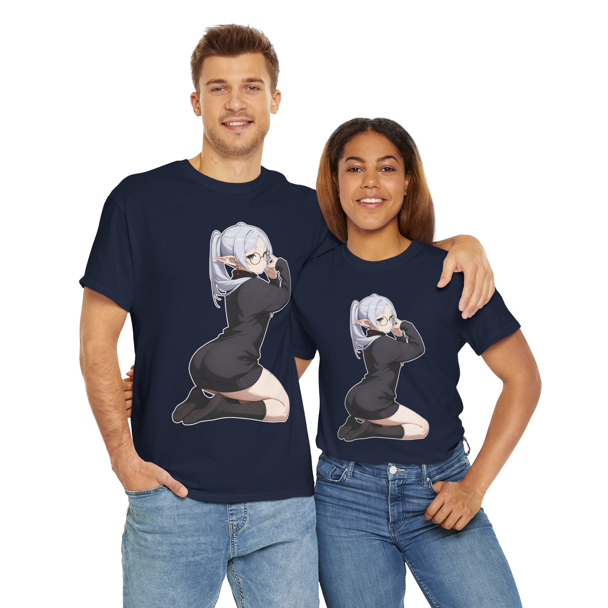 Cute Frieren Unisex Heavy Cotton Tee