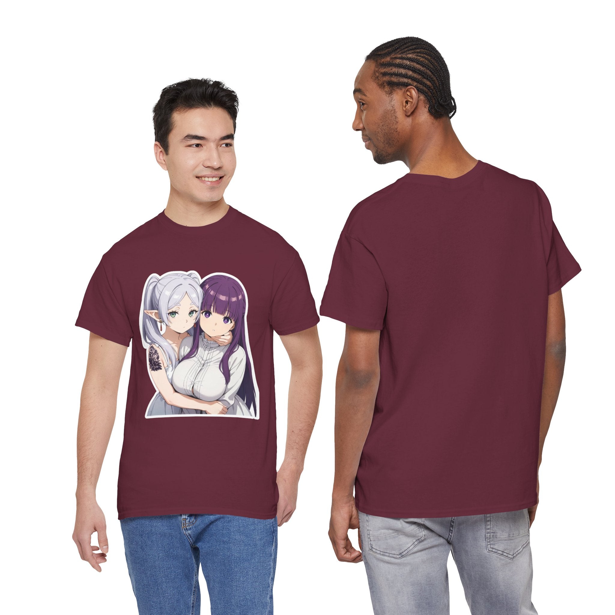 Fern x Frieren Waifu Unisex Heavy Cotton Tee