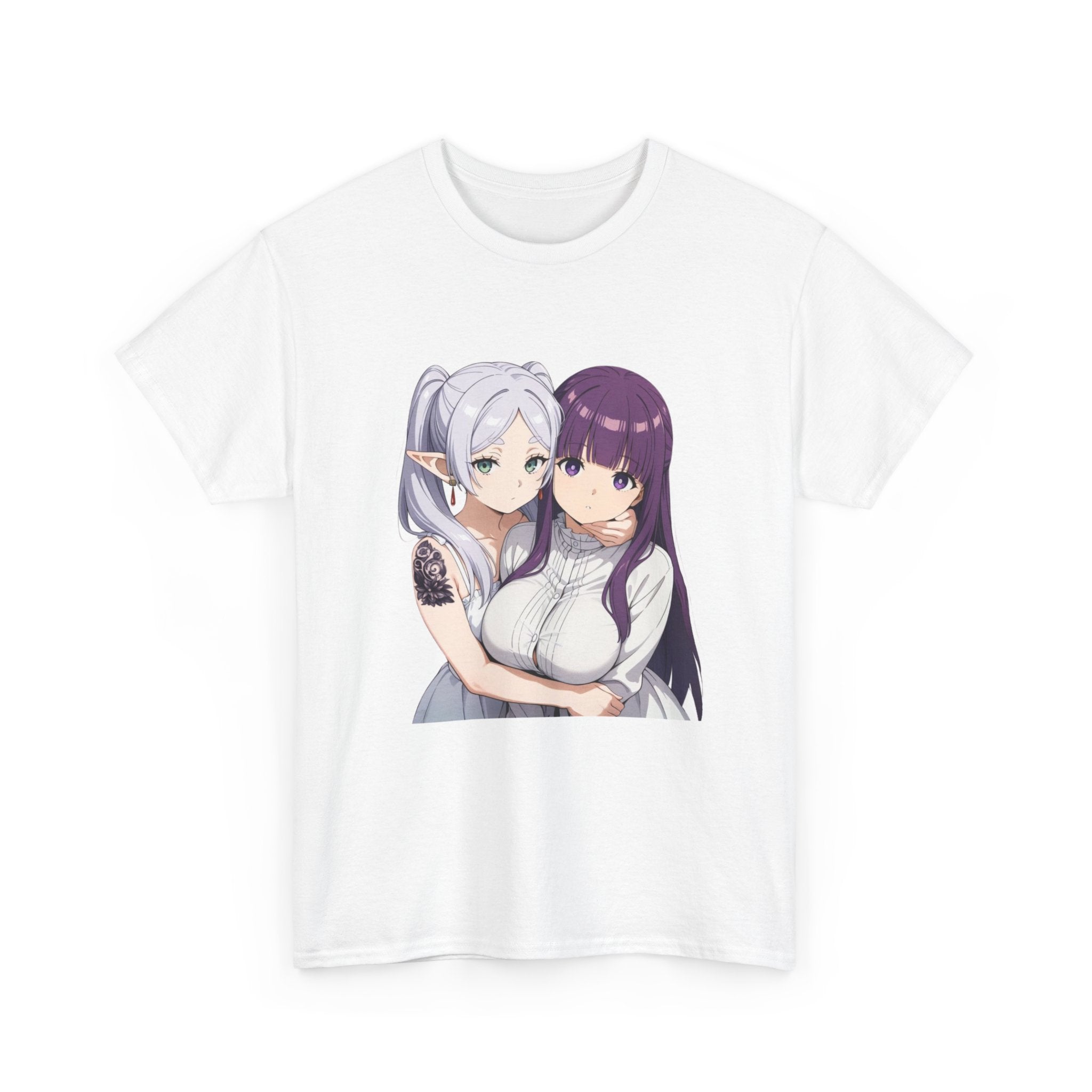 Fern x Frieren Waifu Unisex Heavy Cotton Tee