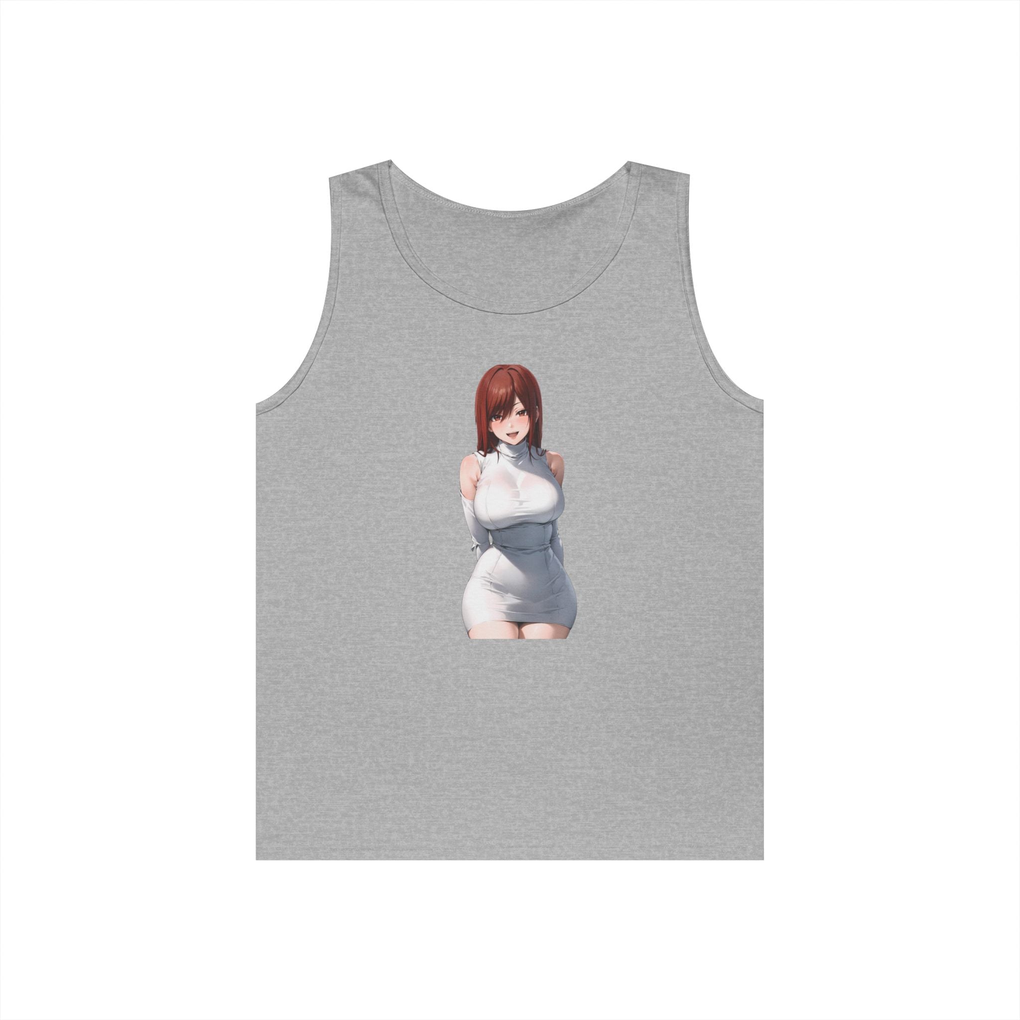 Ezra Scarlet Charming White Dress Anime Heavy Cotton Tank Top