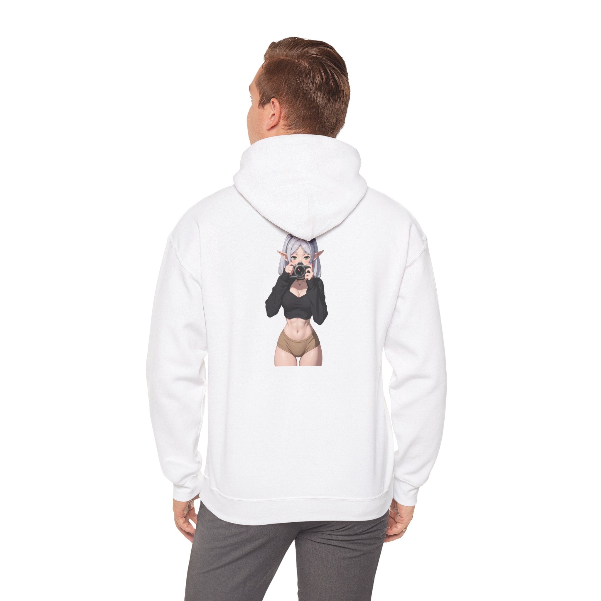 Frieren Cute Unisex Heavy Blend™ Hooded Sweatshirt