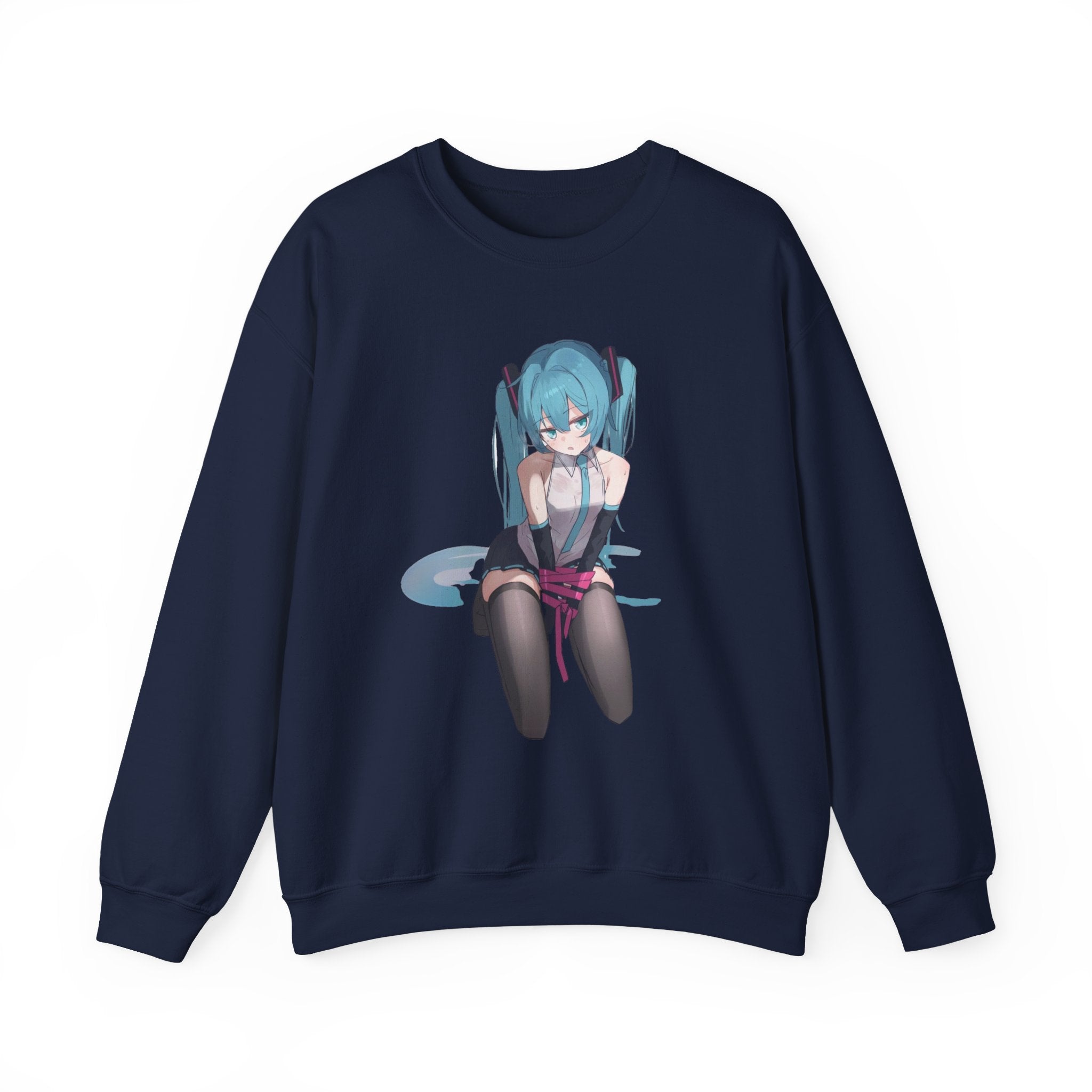 Hatsune Miku Bound Cute Anime Unisex Heavy Blend™ Crewneck Sweatshirt