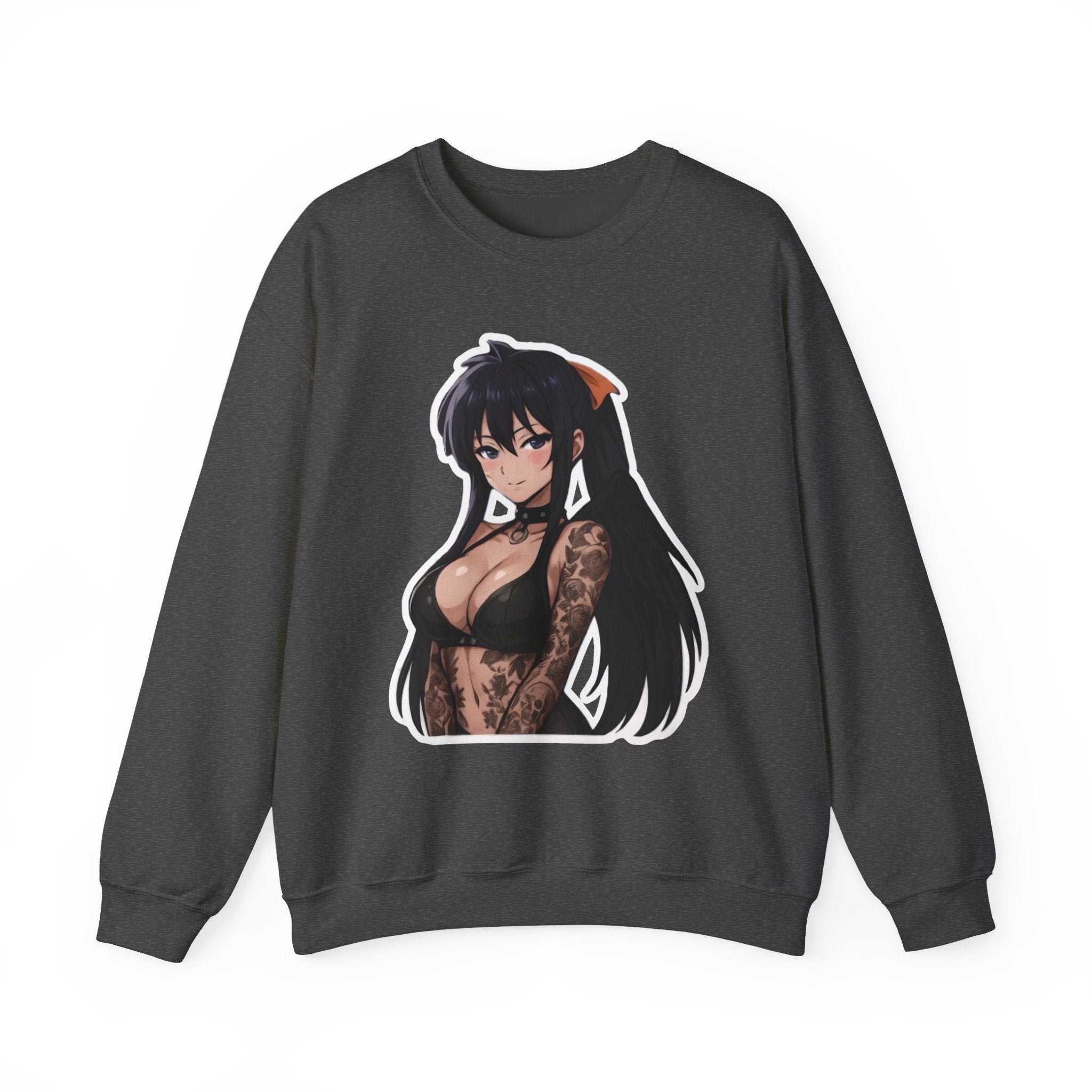 Akeno Himejima Unisex Heavy Blend™ Crewneck Sweatshirt