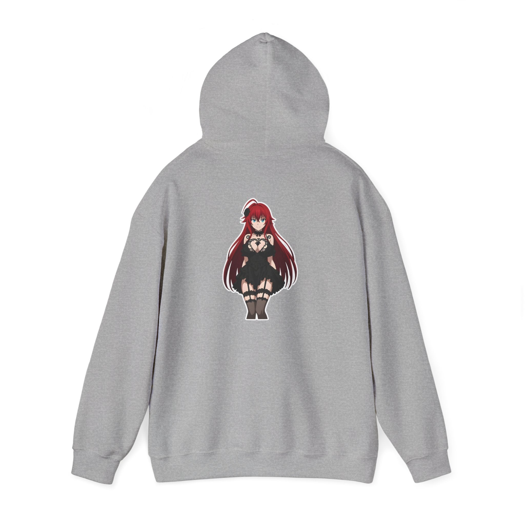 Rias Gremory Gothic Style Waifu Unisex Heavy Blend™ Hooded Sweatshirt