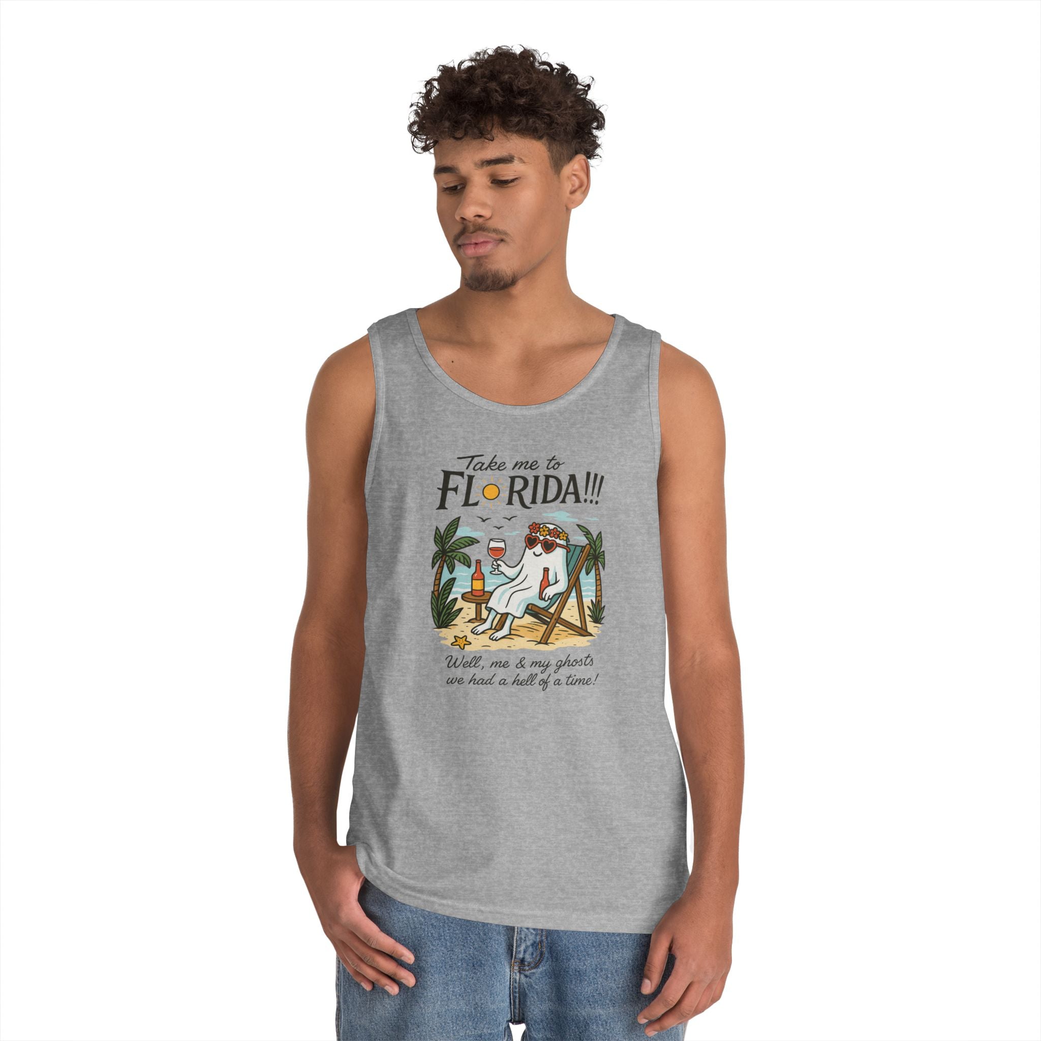 Take Me To Forida Unisex Heavy Cotton Tank Top