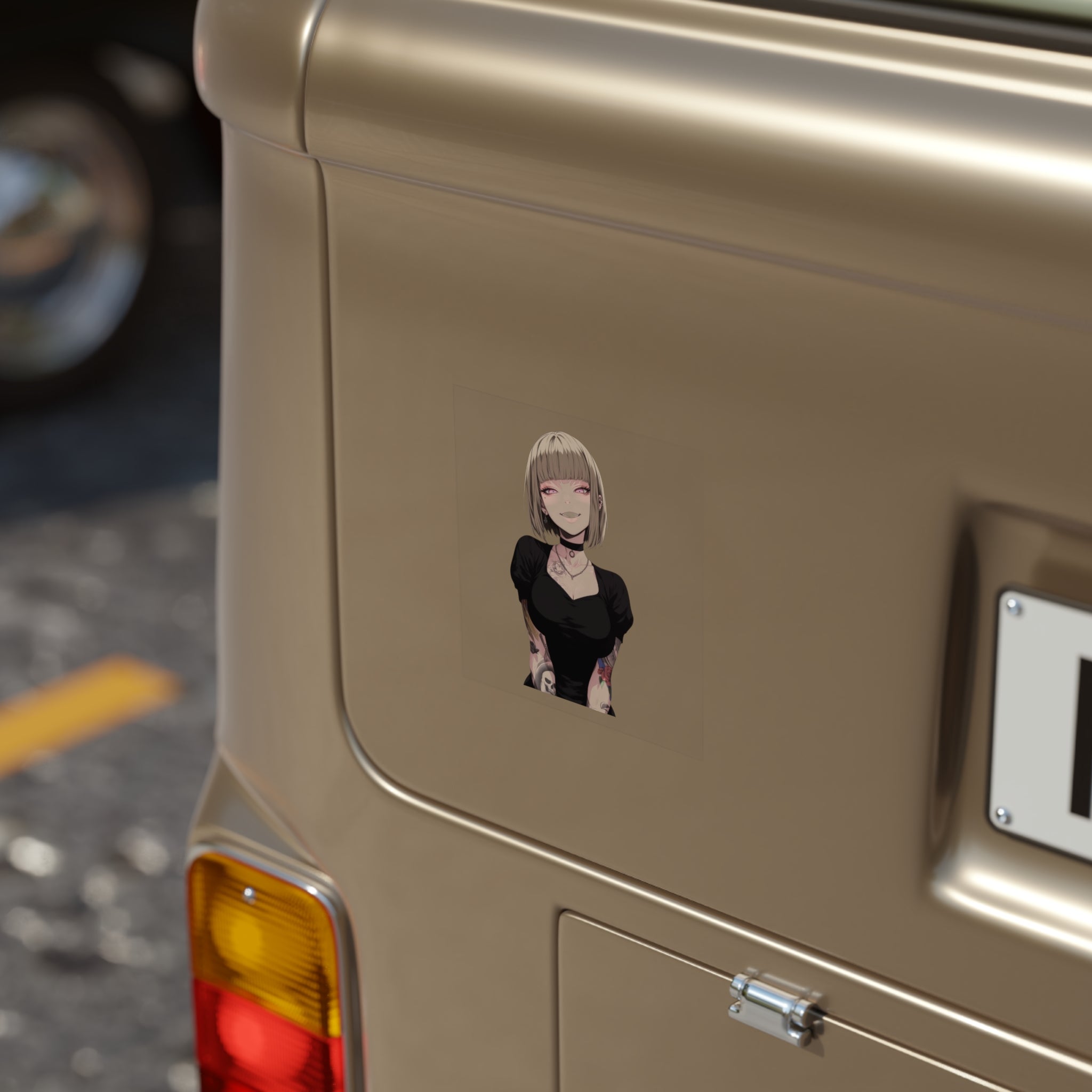 Sexy Style Himiko Toga Skull Tattooed Sticker