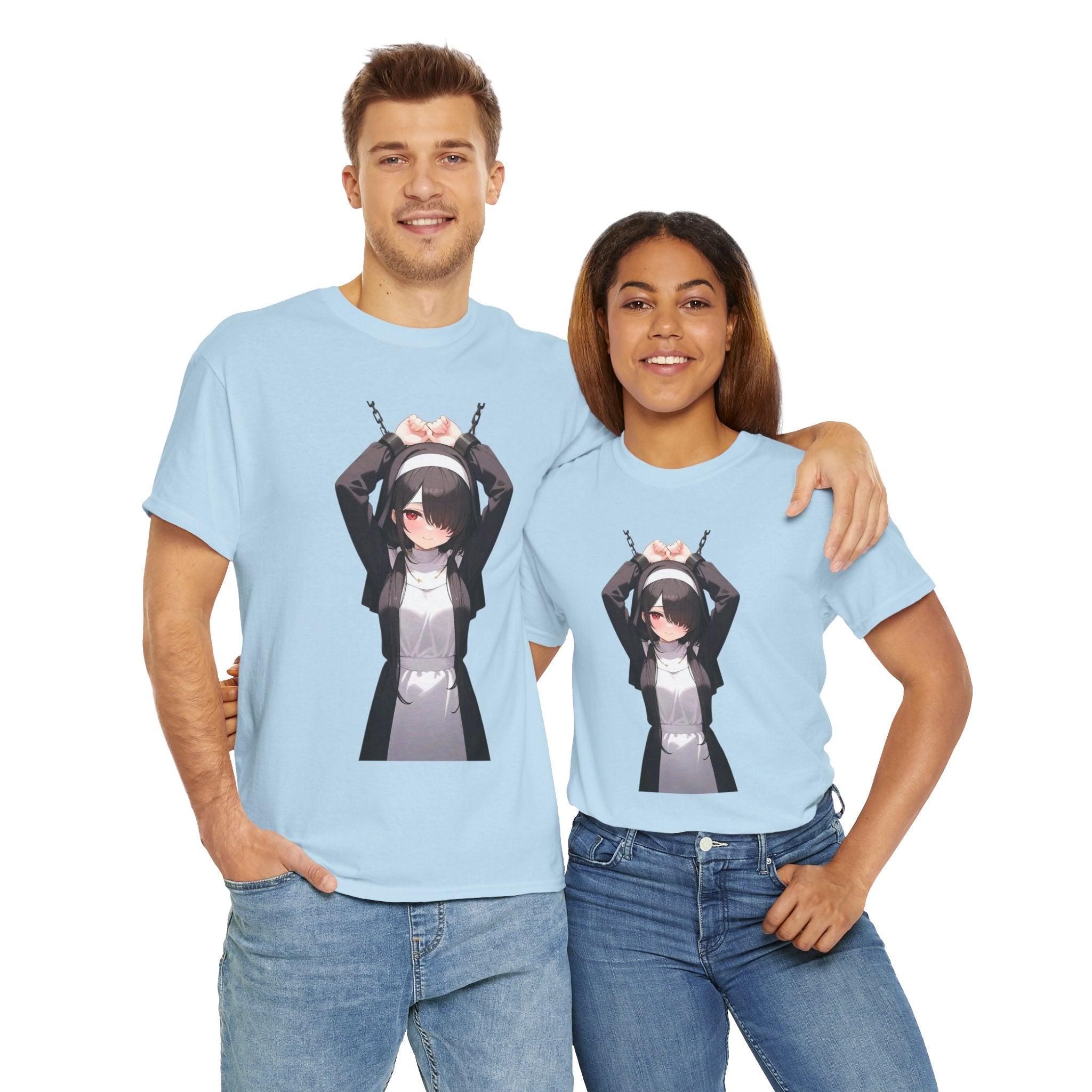 Tokisaki Kurum Nun Gothic Anime Heavy Cotton Tee