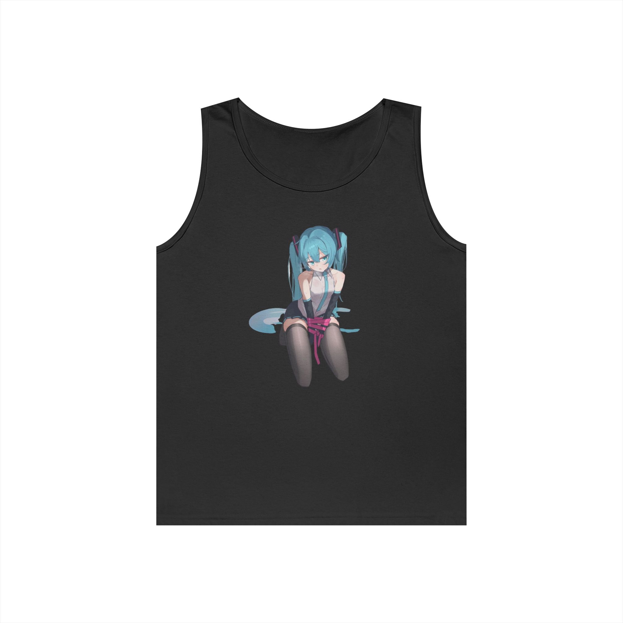 Hatsune Miku Bound Cute Anime Heavy Cotton Tank Top