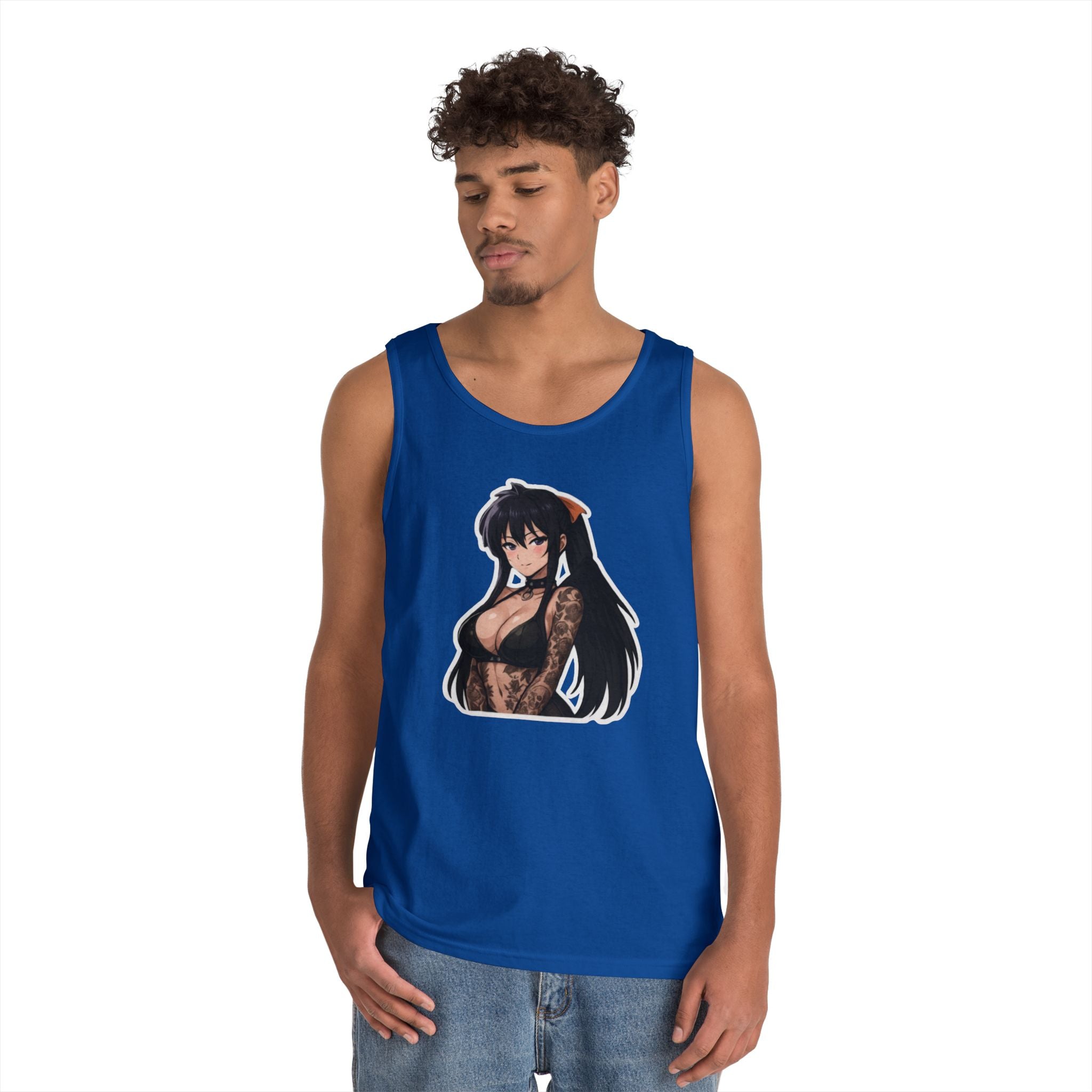 Akeno Himejima Heavy Cotton Tank Top