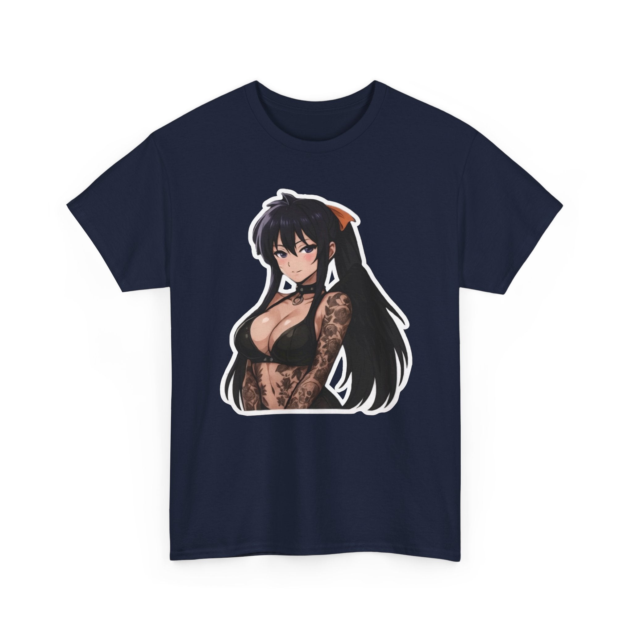 Akeno Himejima Unisex Heavy Cotton Tee
