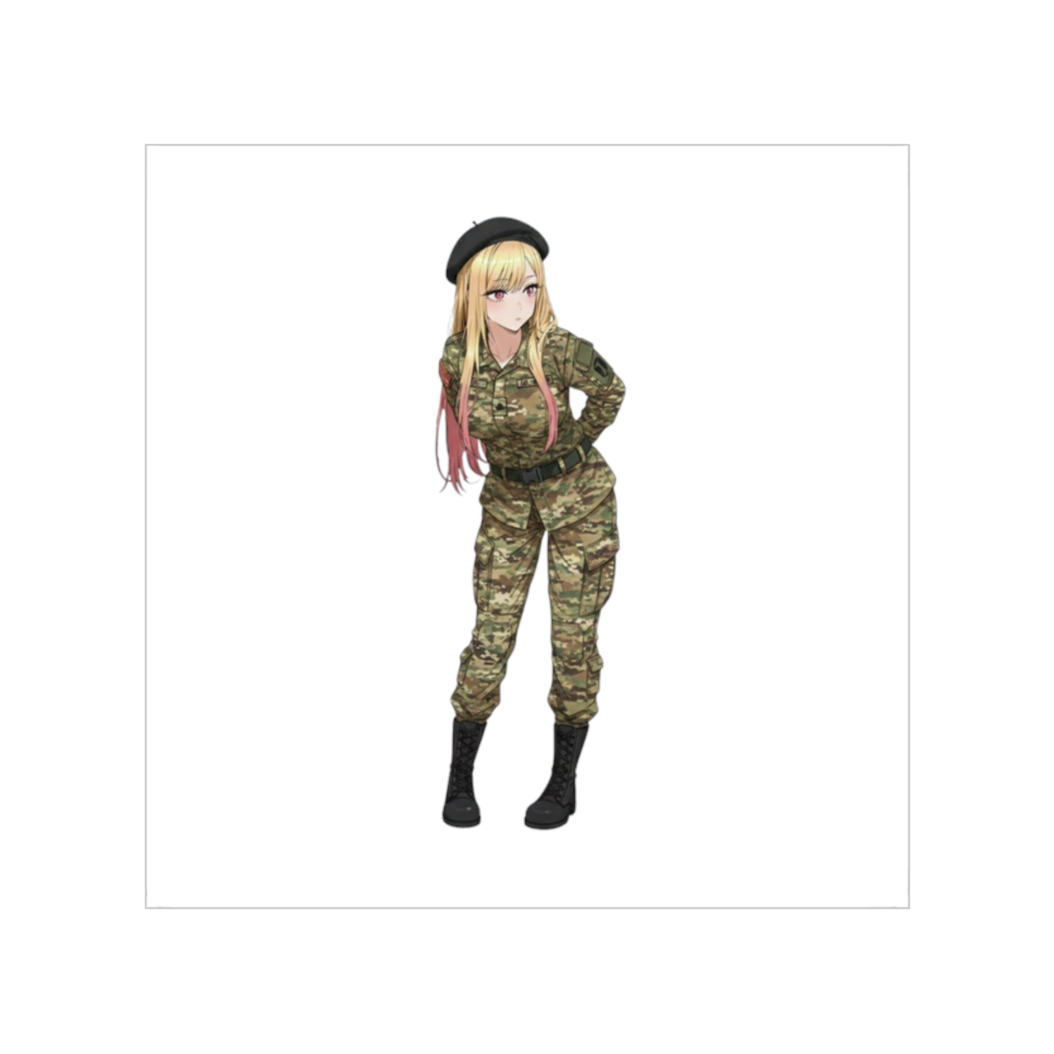 Kitagawa Marin Cute Tactical Waifu Sticker