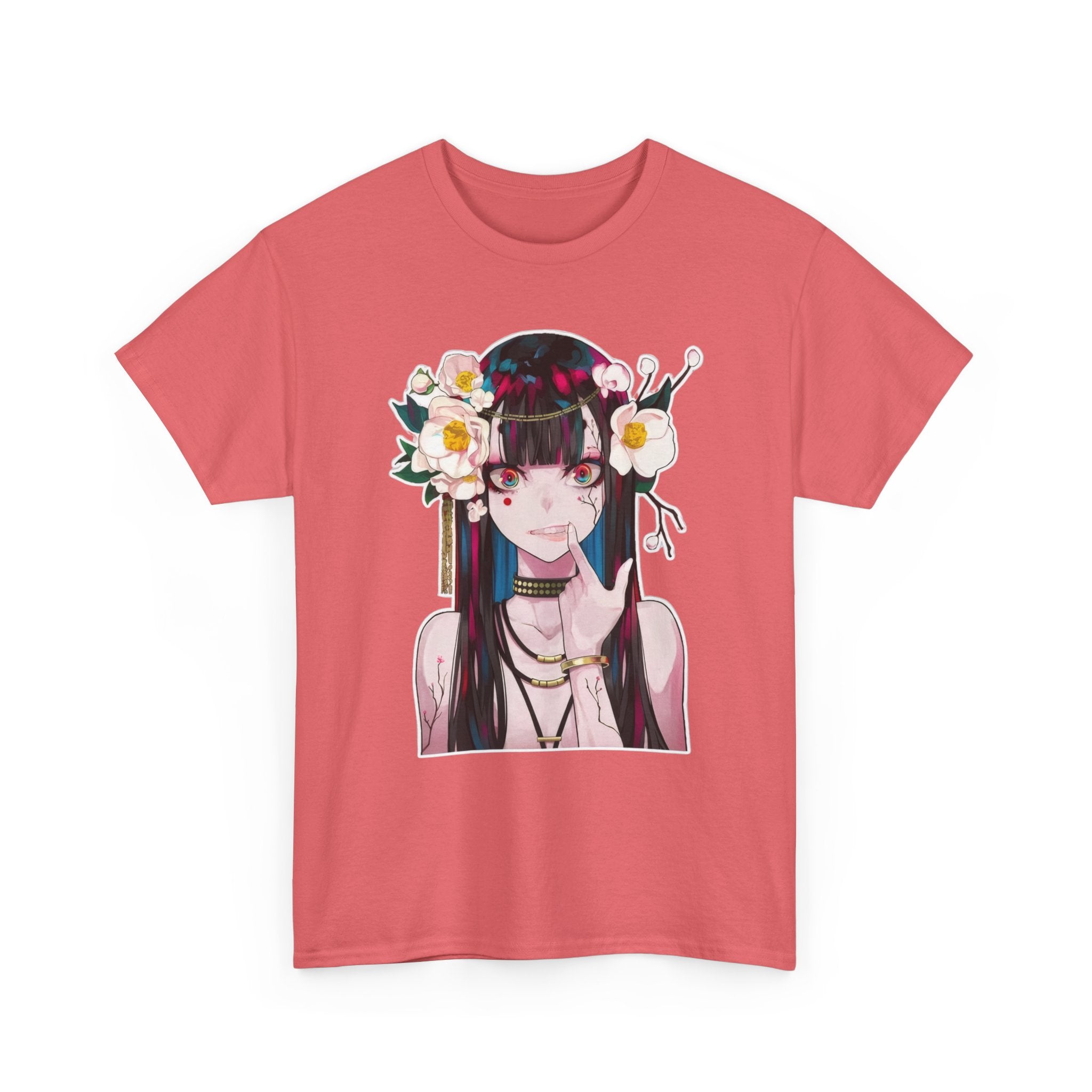 Vampire Girl Dark Fantasy Unisex Heavy Cotton Tee