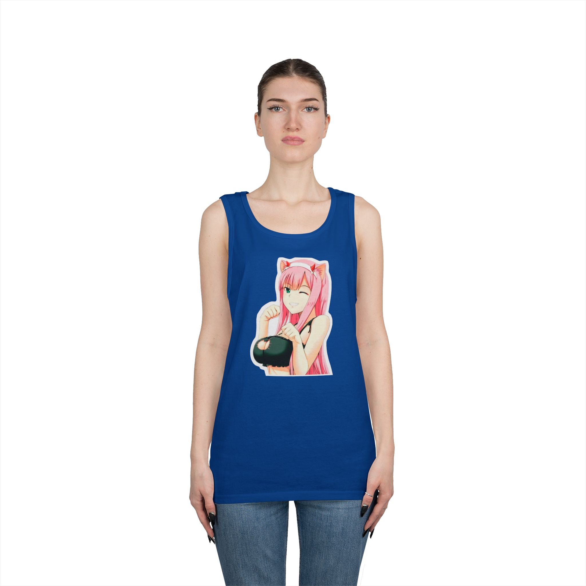 Zero Two Sexy Style Heavy Cotton Tank Top