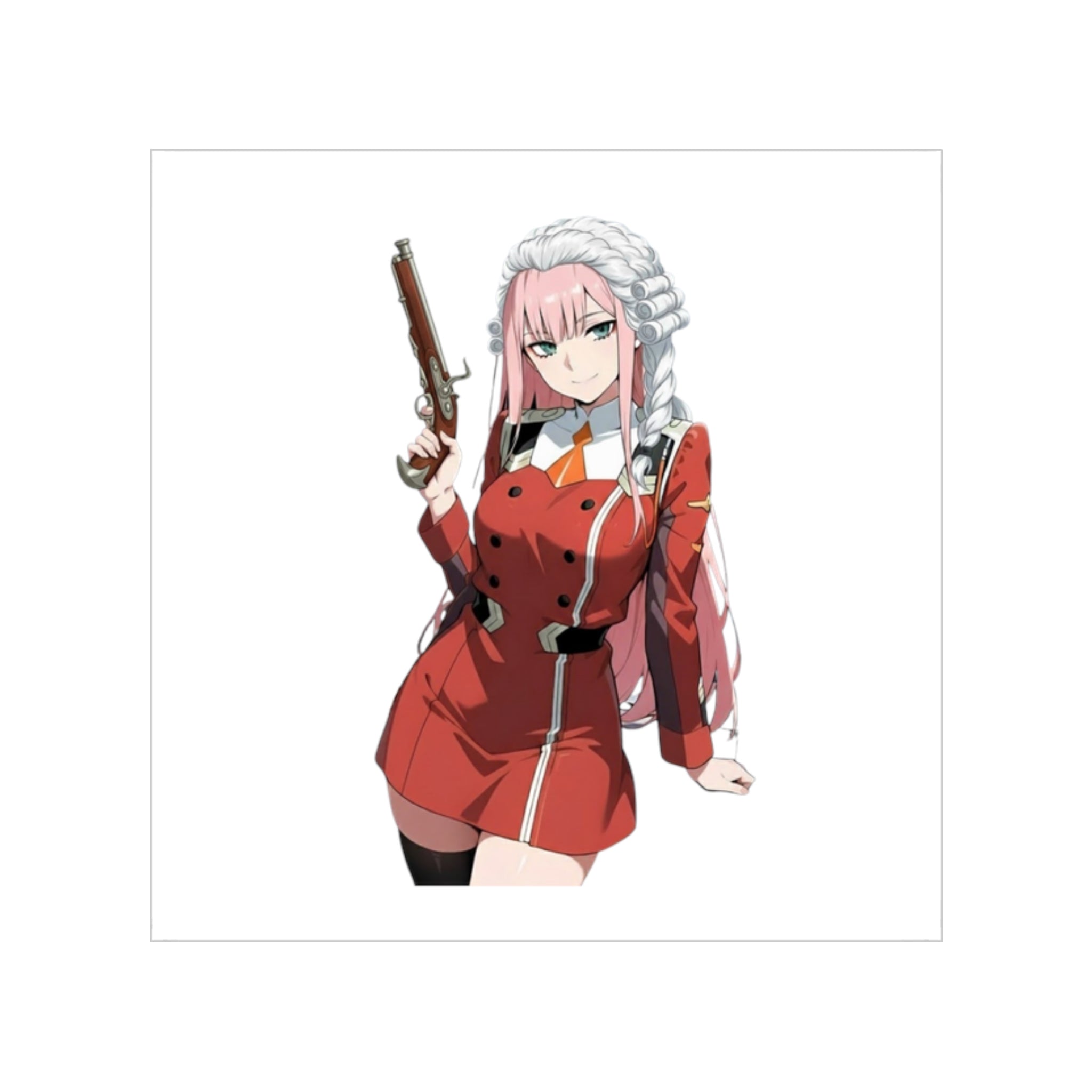 Zero Two Tactical Officer Sticker
