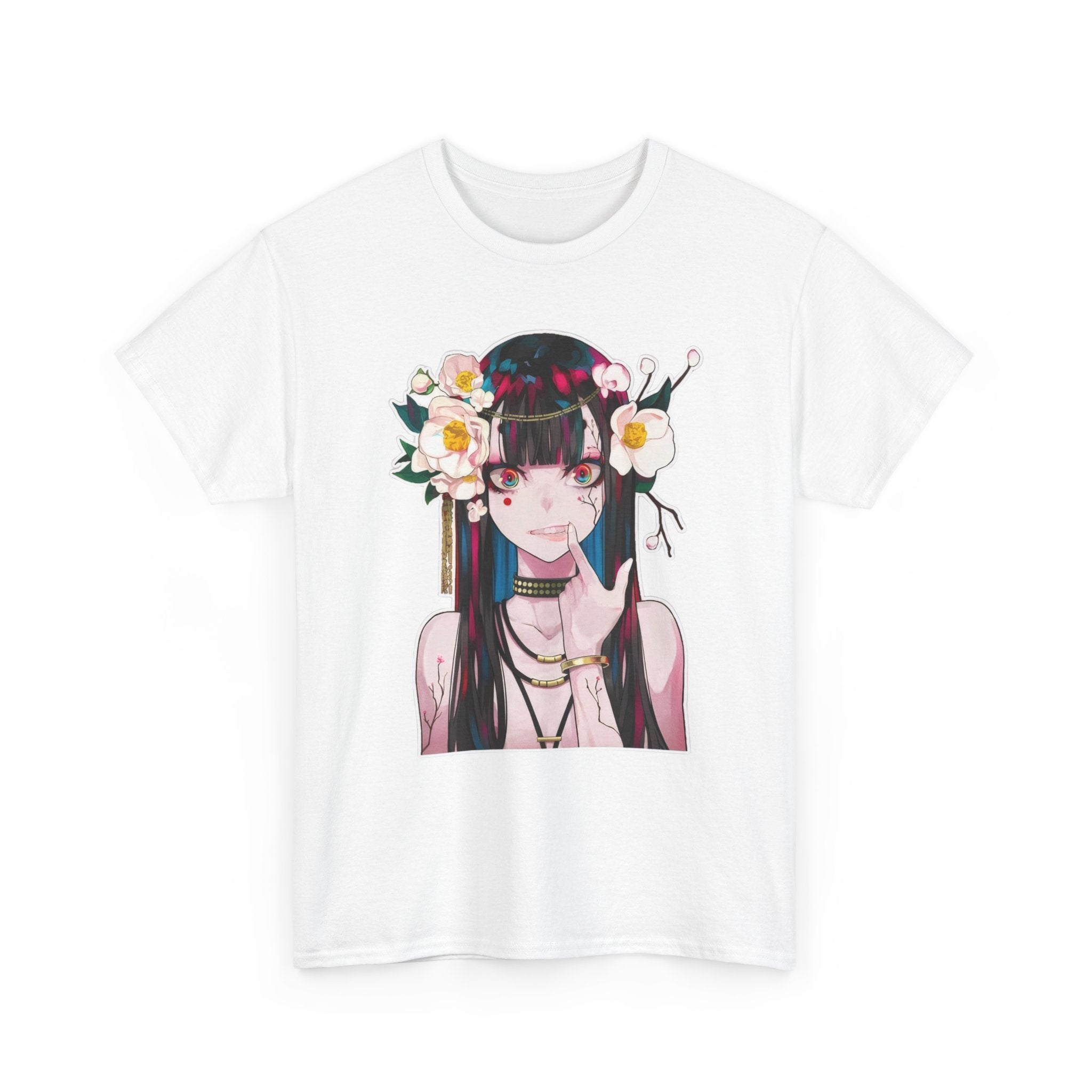 Vampire Girl Dark Fantasy Unisex Heavy Cotton Tee