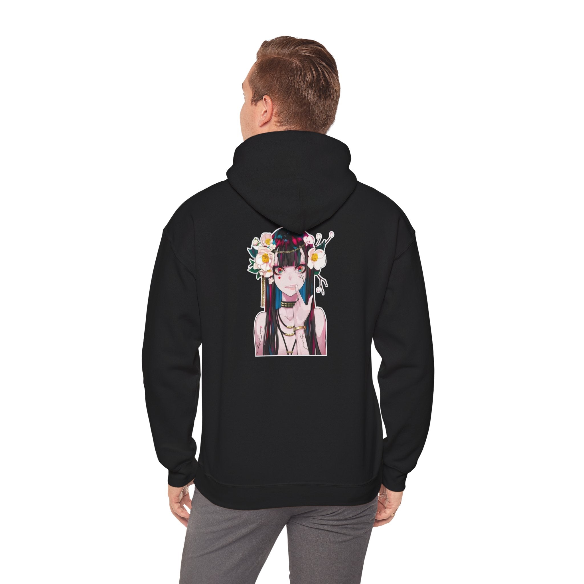 Vampire Girl Dark Fantasy Unisex Heavy Blend™ Hooded Sweatshirt