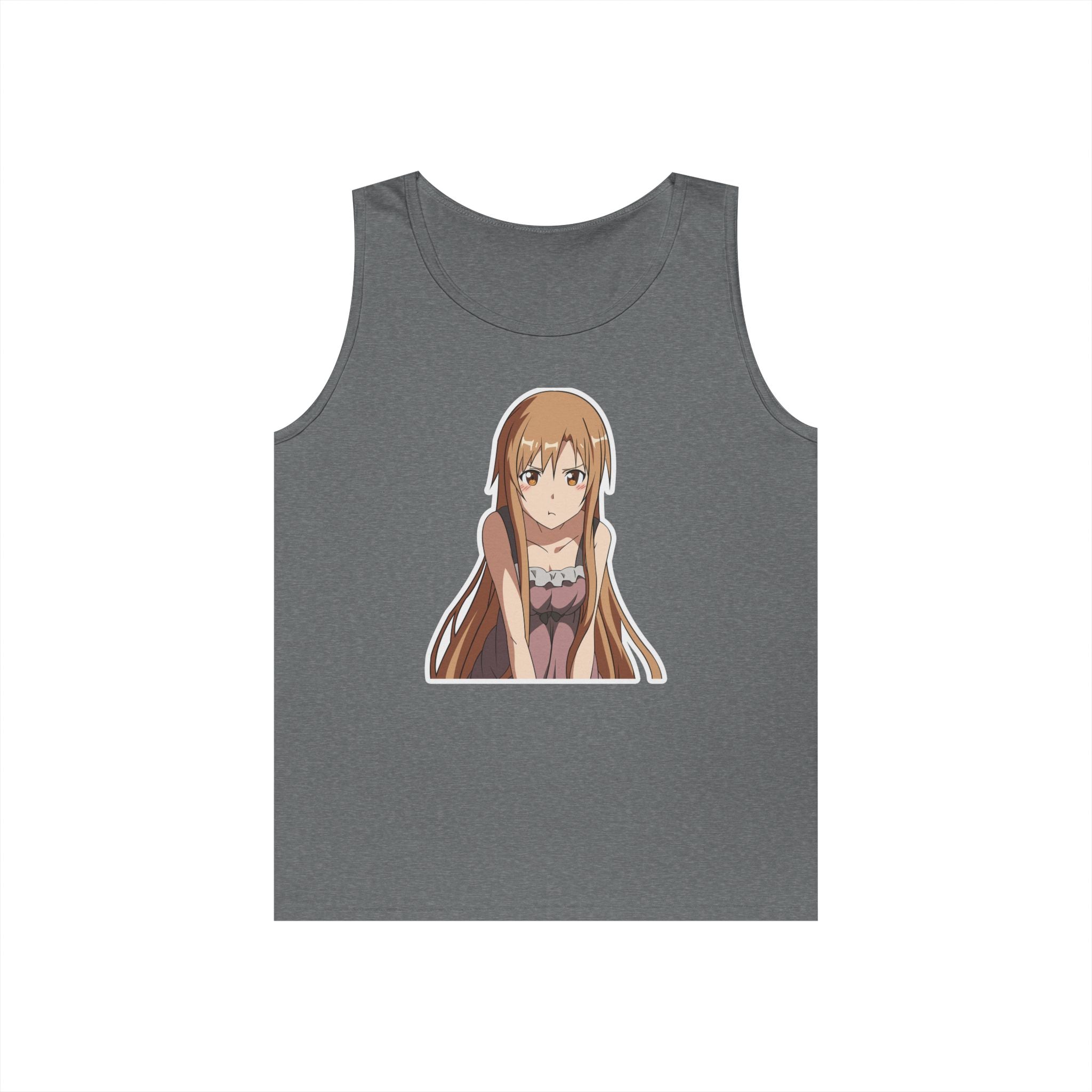 Asuna Yuuki Waifu Heavy Cotton Tank Top