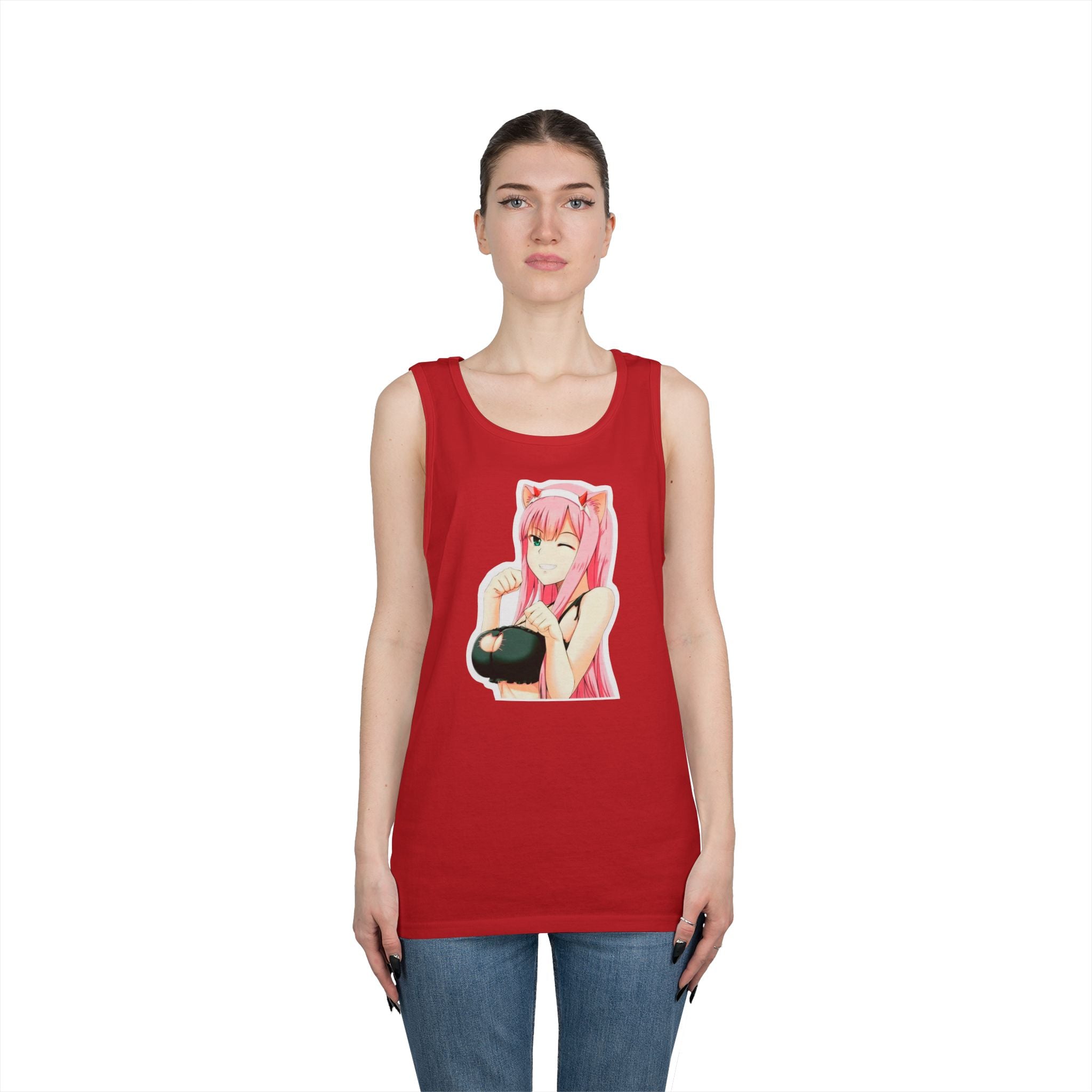 Zero Two Sexy Style Heavy Cotton Tank Top
