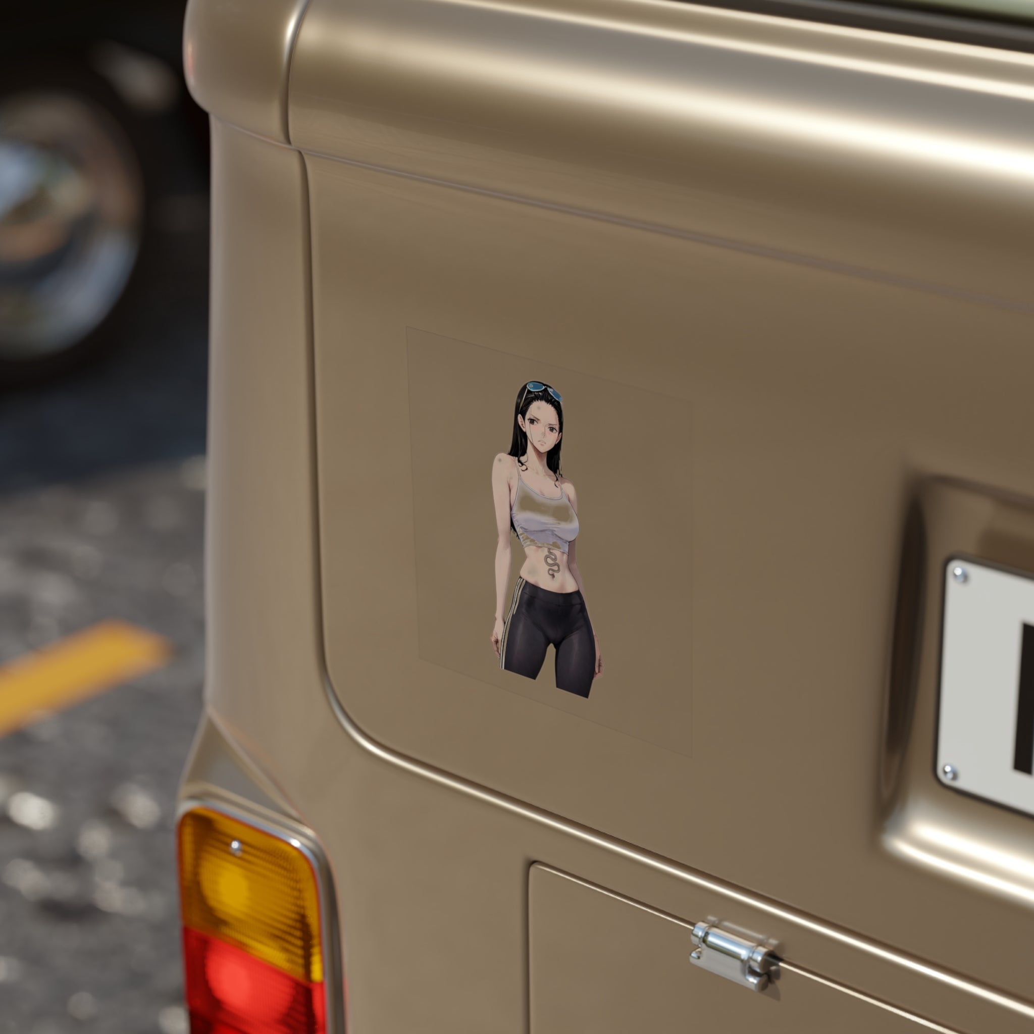 Nico Robin Sporty Snake Tattoo Anime Vinyl Sticker,