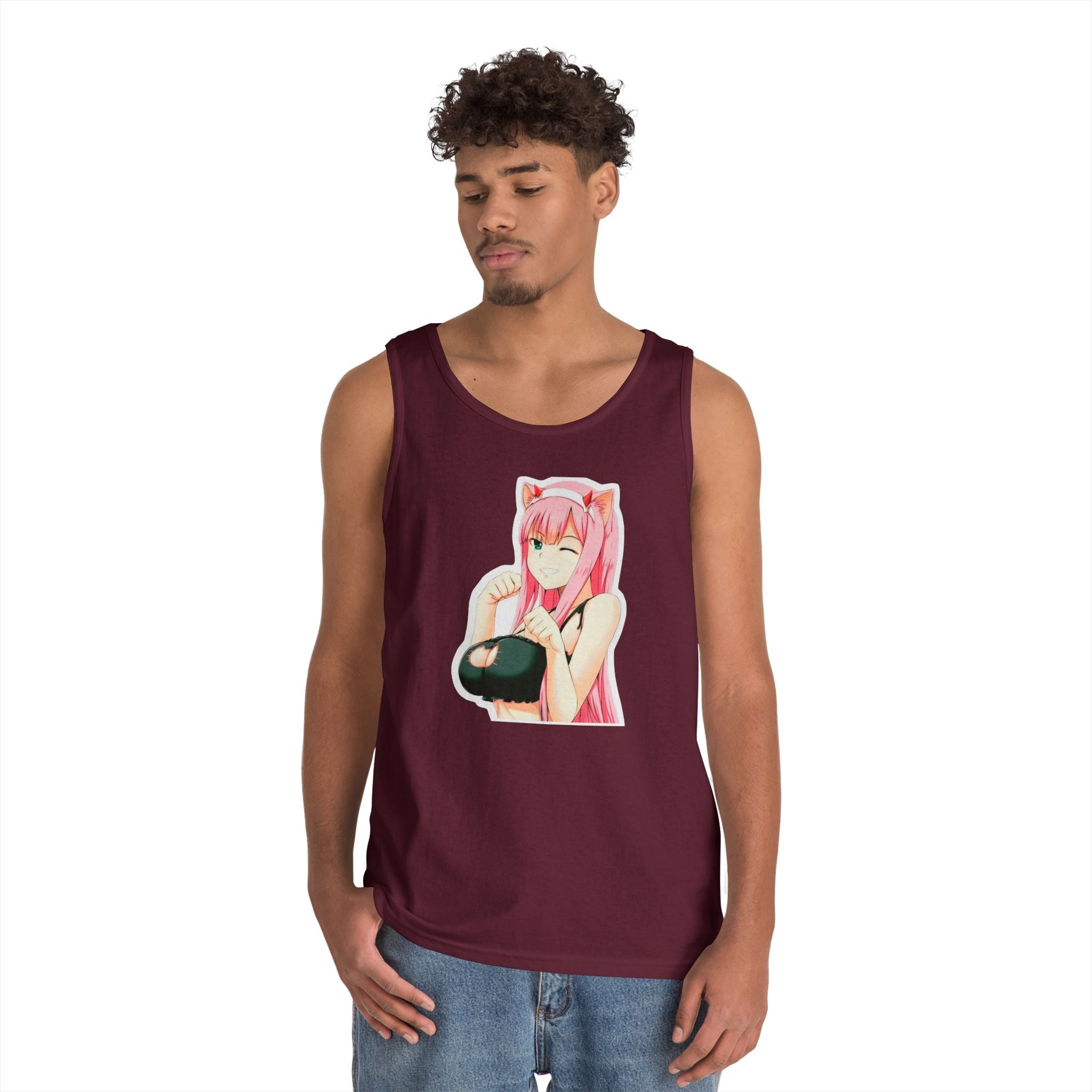 Zero Two Sexy Style Heavy Cotton Tank Top