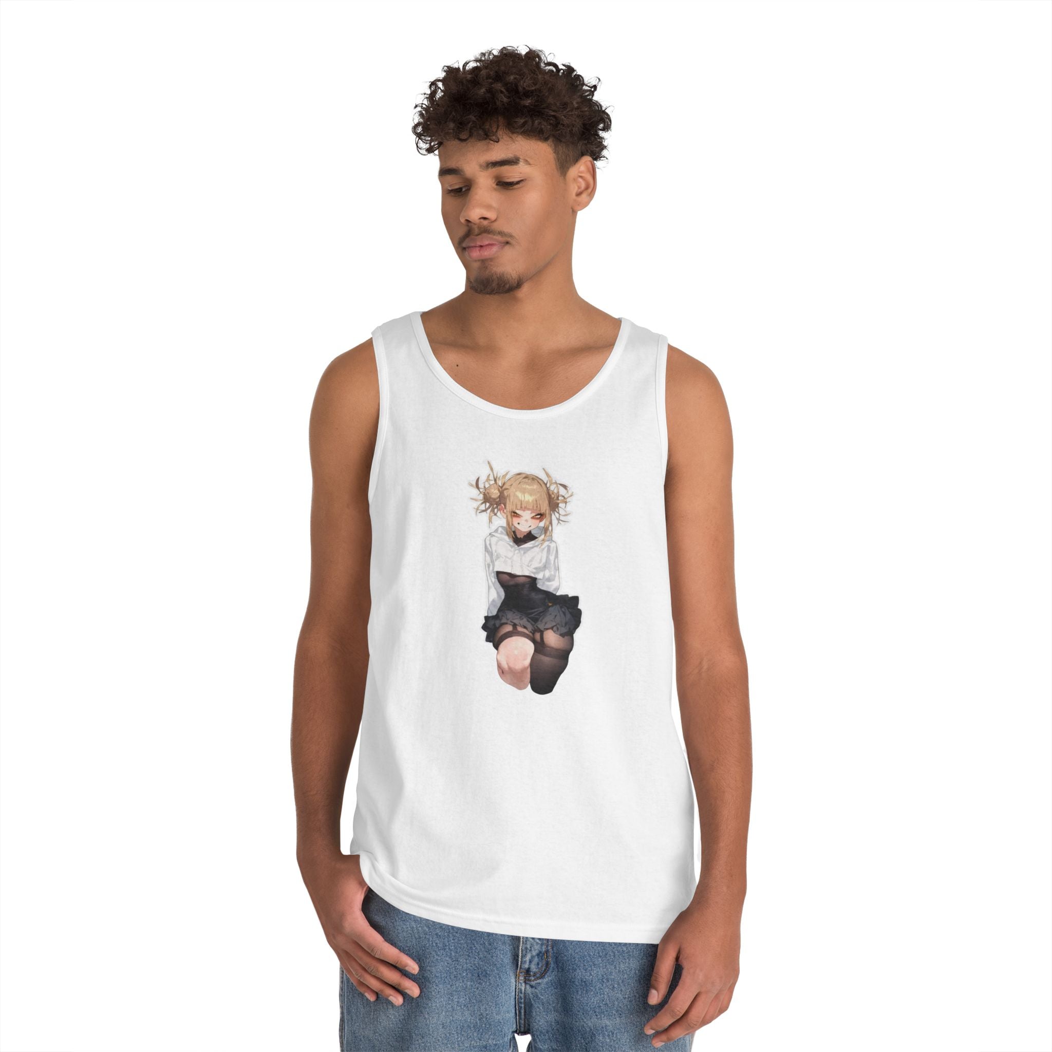 Himiko Toga Crazy Aesthetic Heavy Cotton Tank Top