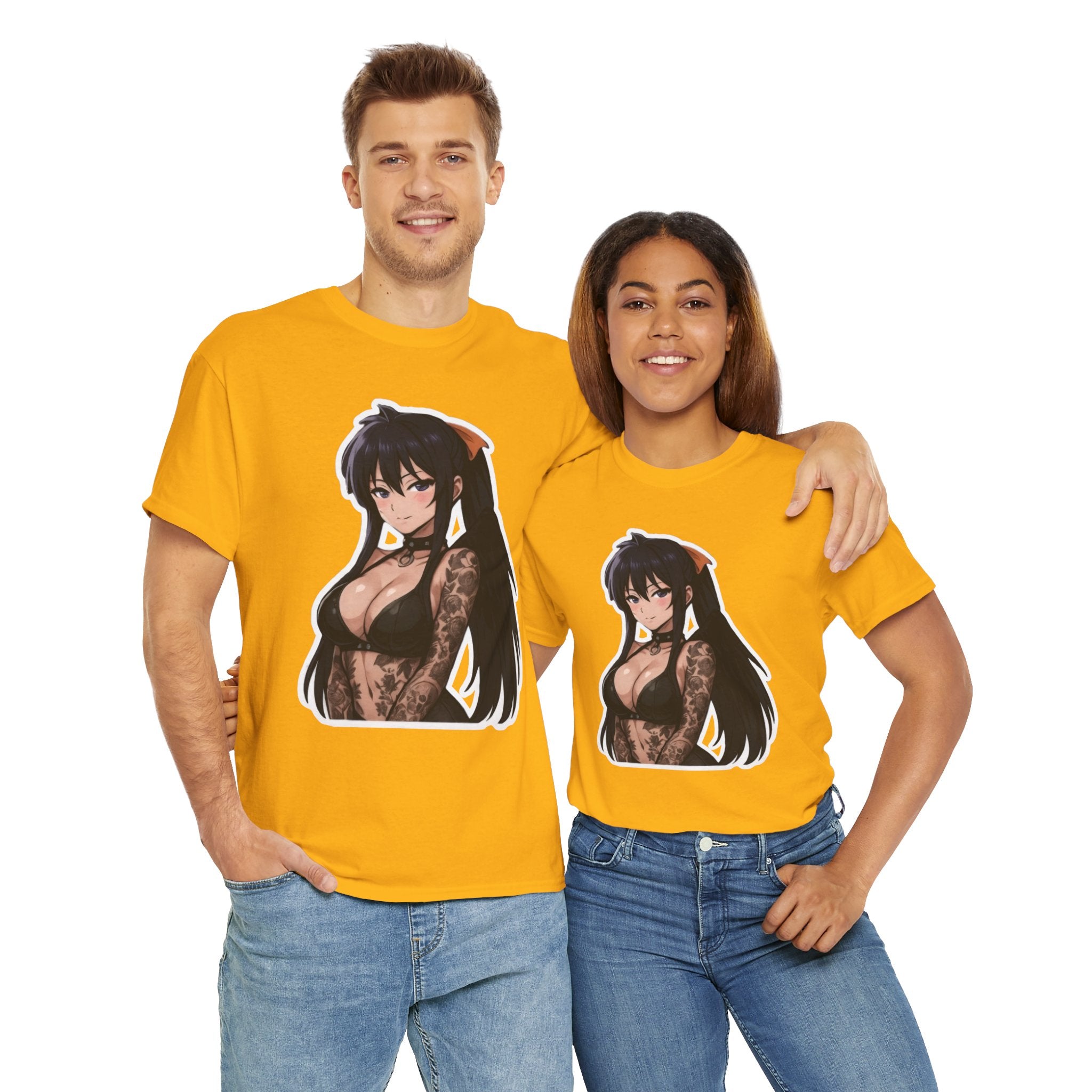 Akeno Himejima Unisex Heavy Cotton Tee
