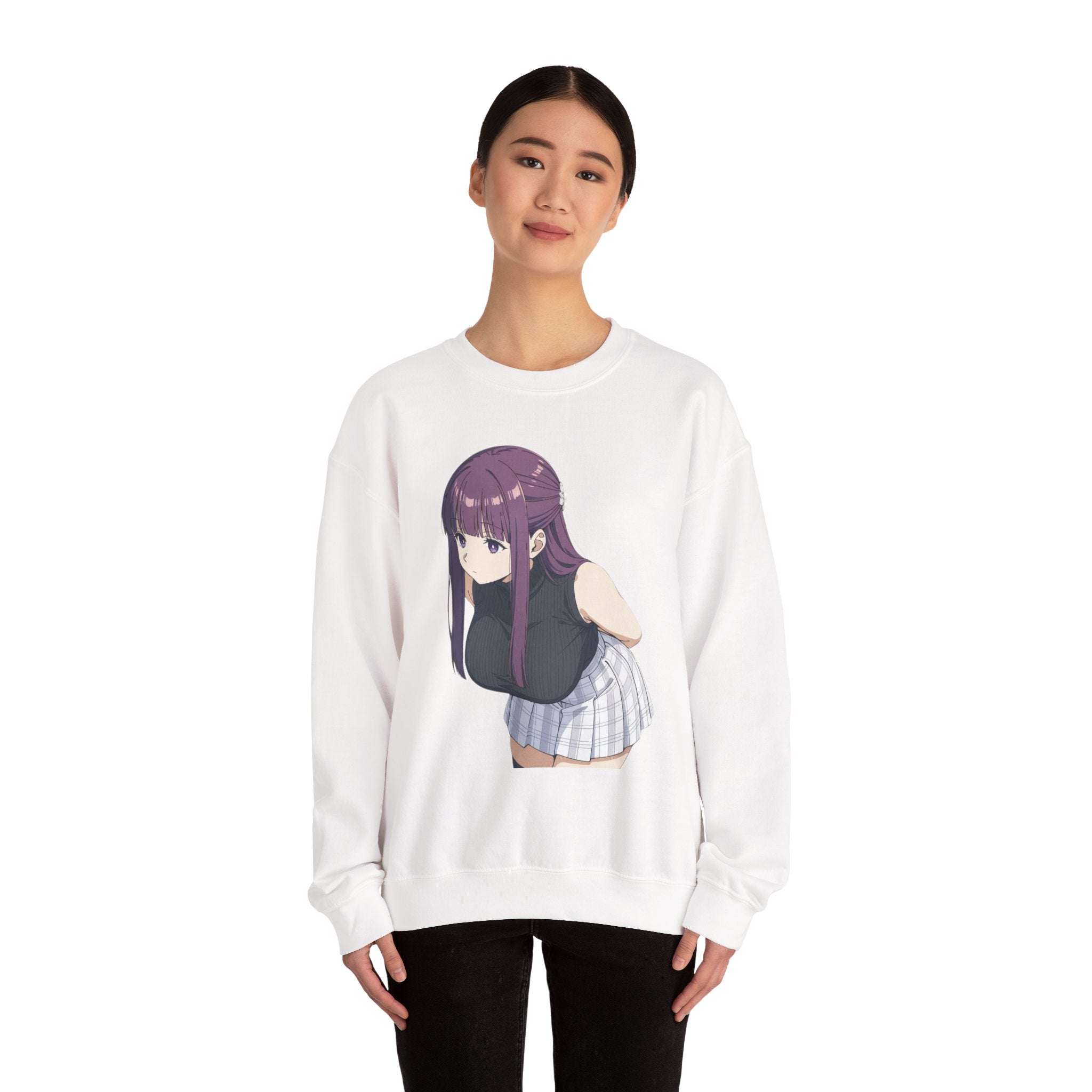 Fern Anime Unisex Heavy Blend™ Crewneck Sweatshirt