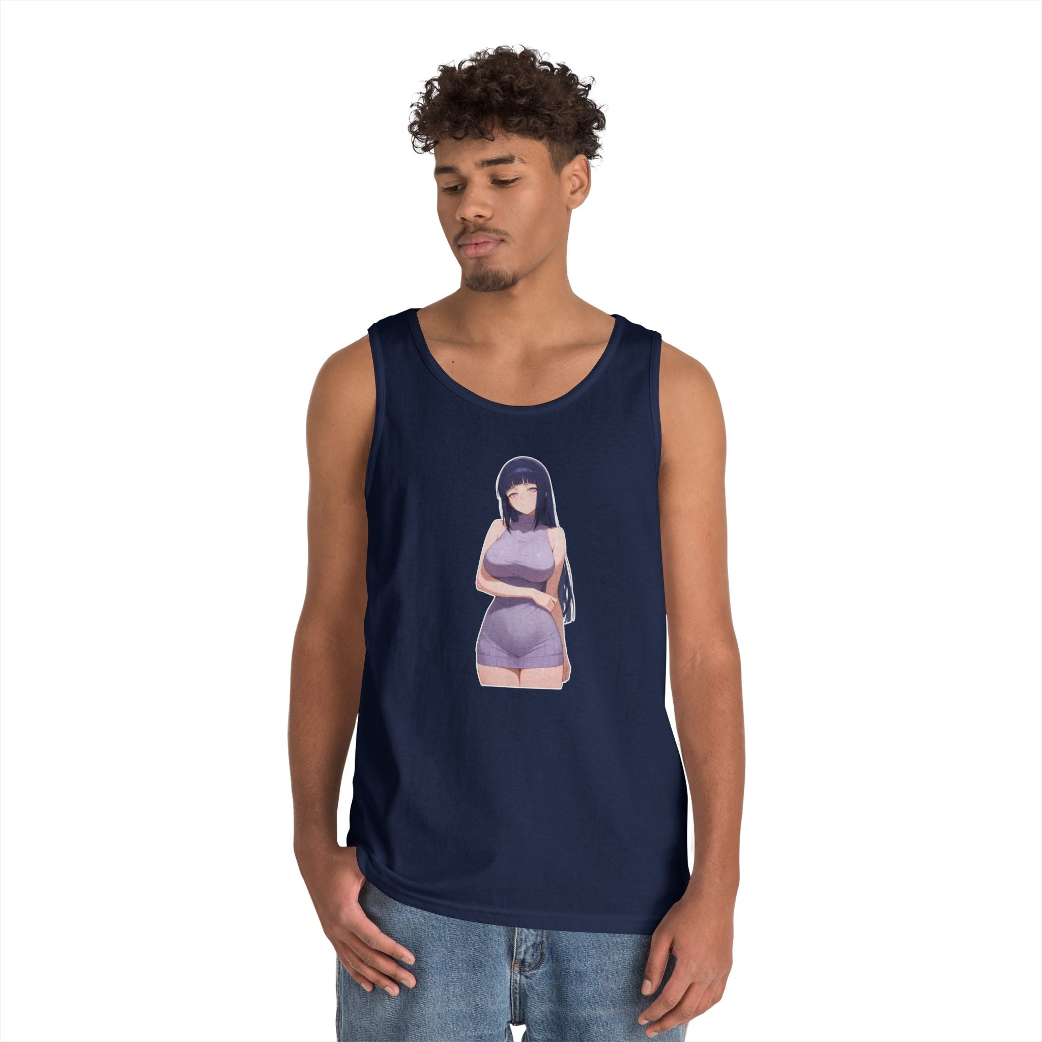 Hinata Waifu Heavy Cotton Tank Top