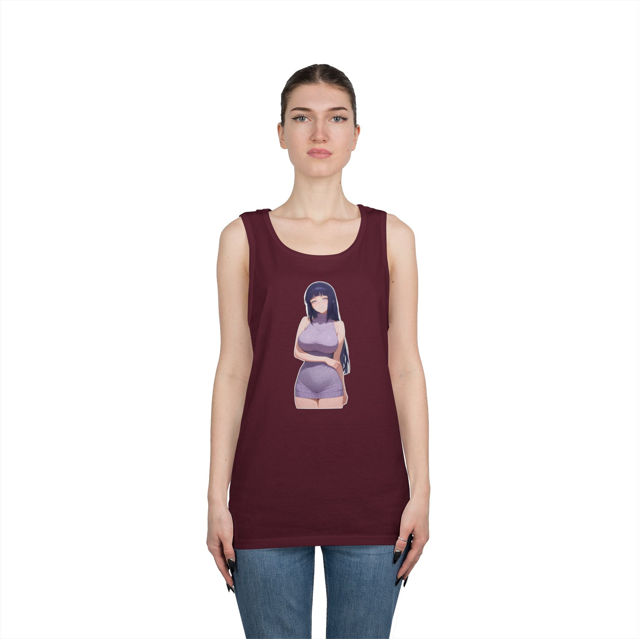 Hinata Waifu Heavy Cotton Tank Top