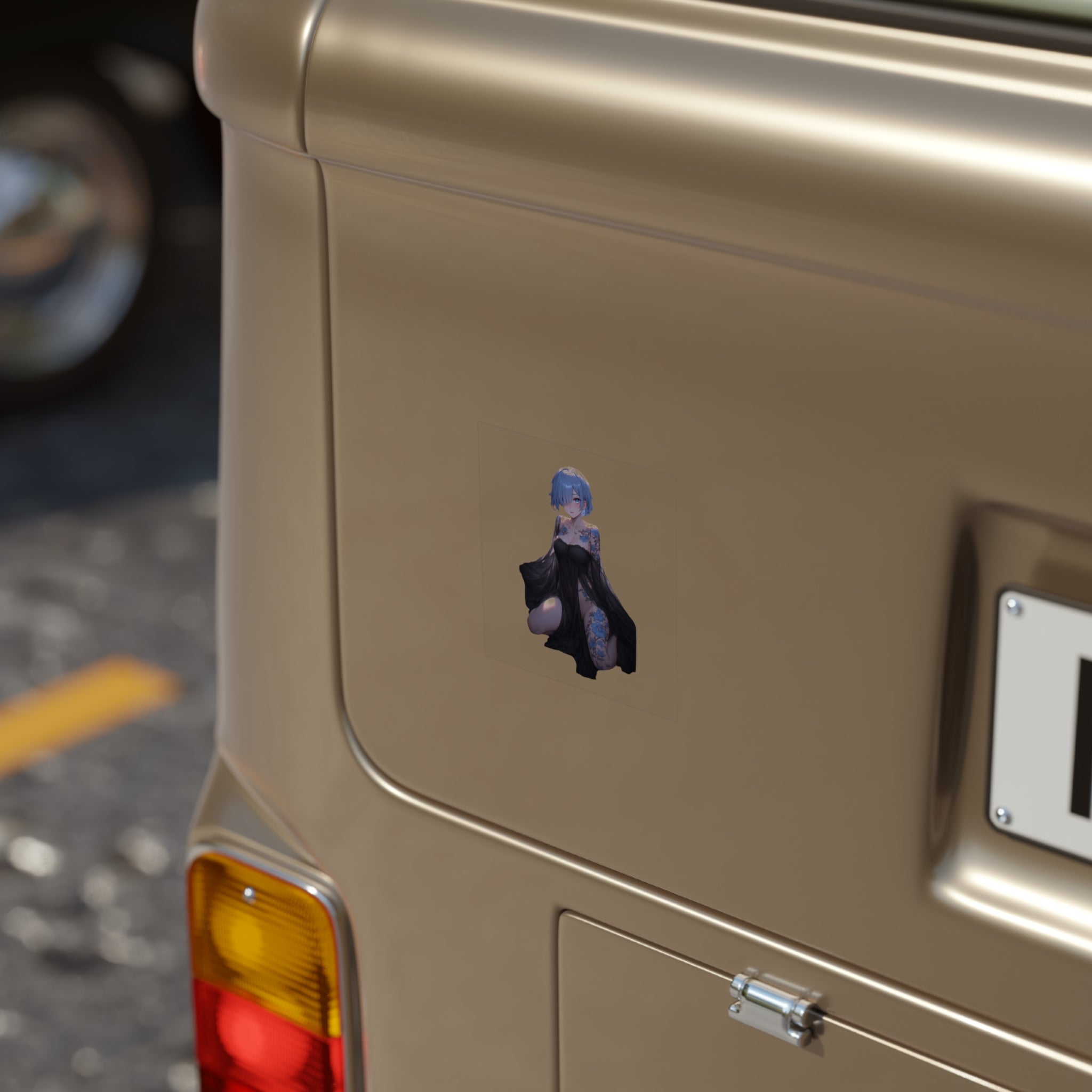 Rem Charming Waifu Sticker