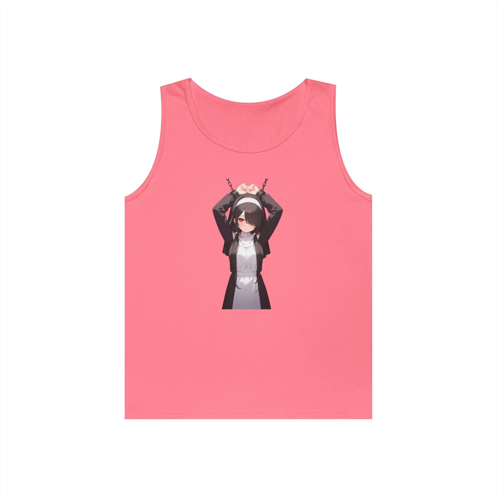 Tokisaki Kurum Nun Gothic Anime Heavy Cotton Tank Top