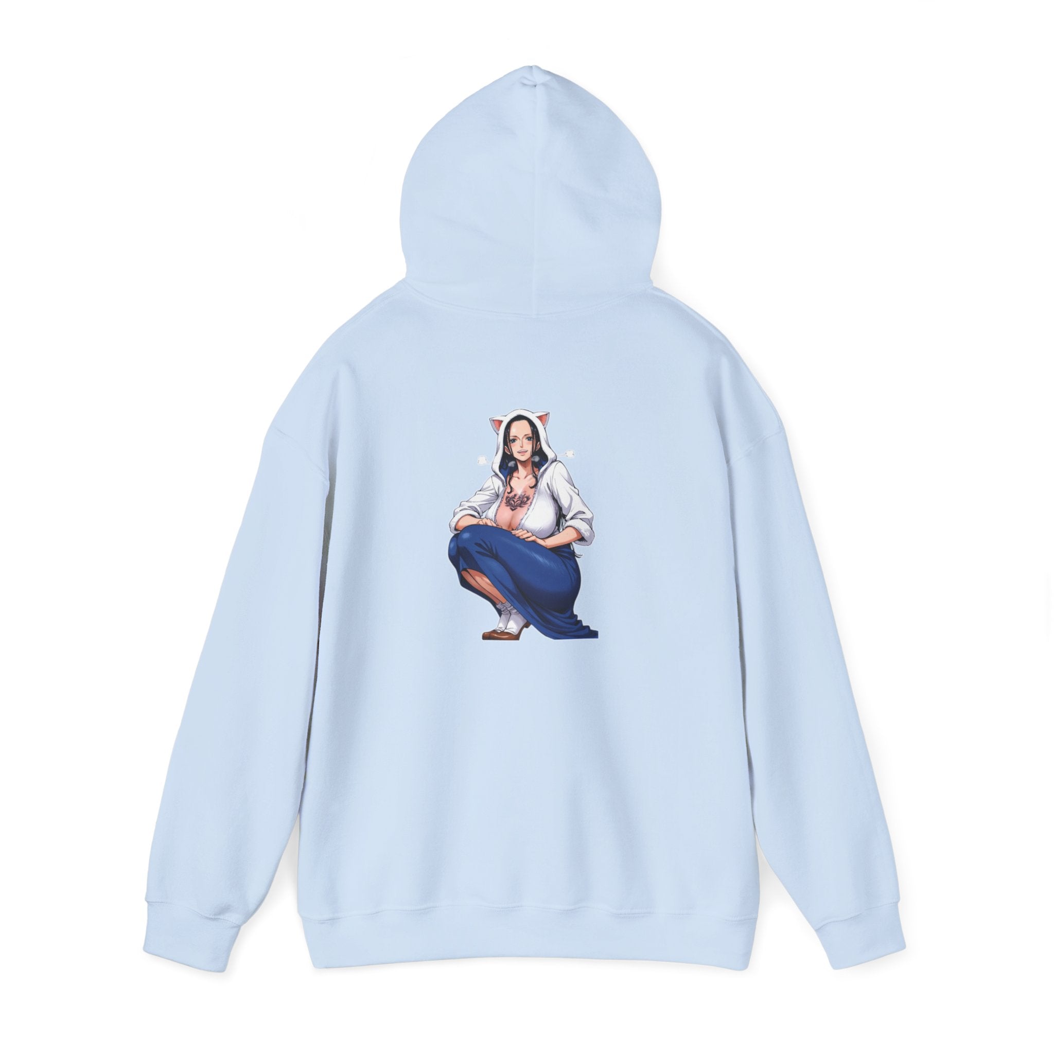 Nico Robin Catgirl Casual Anime Unisex Heavy Blend™ Hooded Sweatshirt
