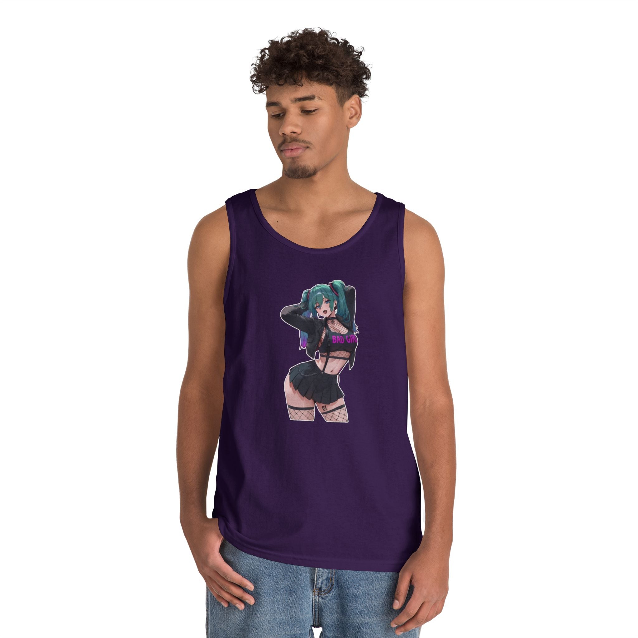 Hatsune Miku Baddie Heavy Cotton Tank Top