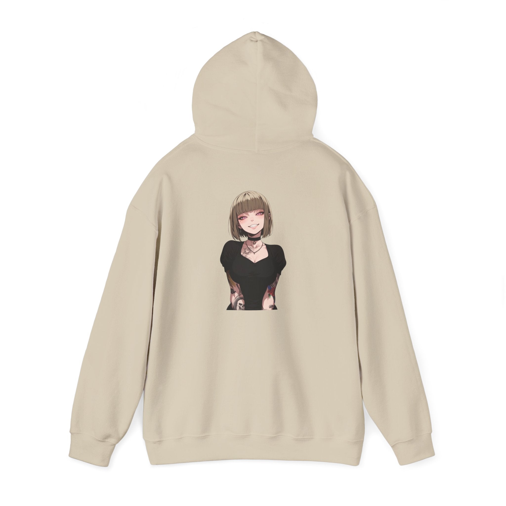 Sexy Style Himiko Toga Skull Tattooed Unisex Heavy Blend™ Hooded Sweatshirt