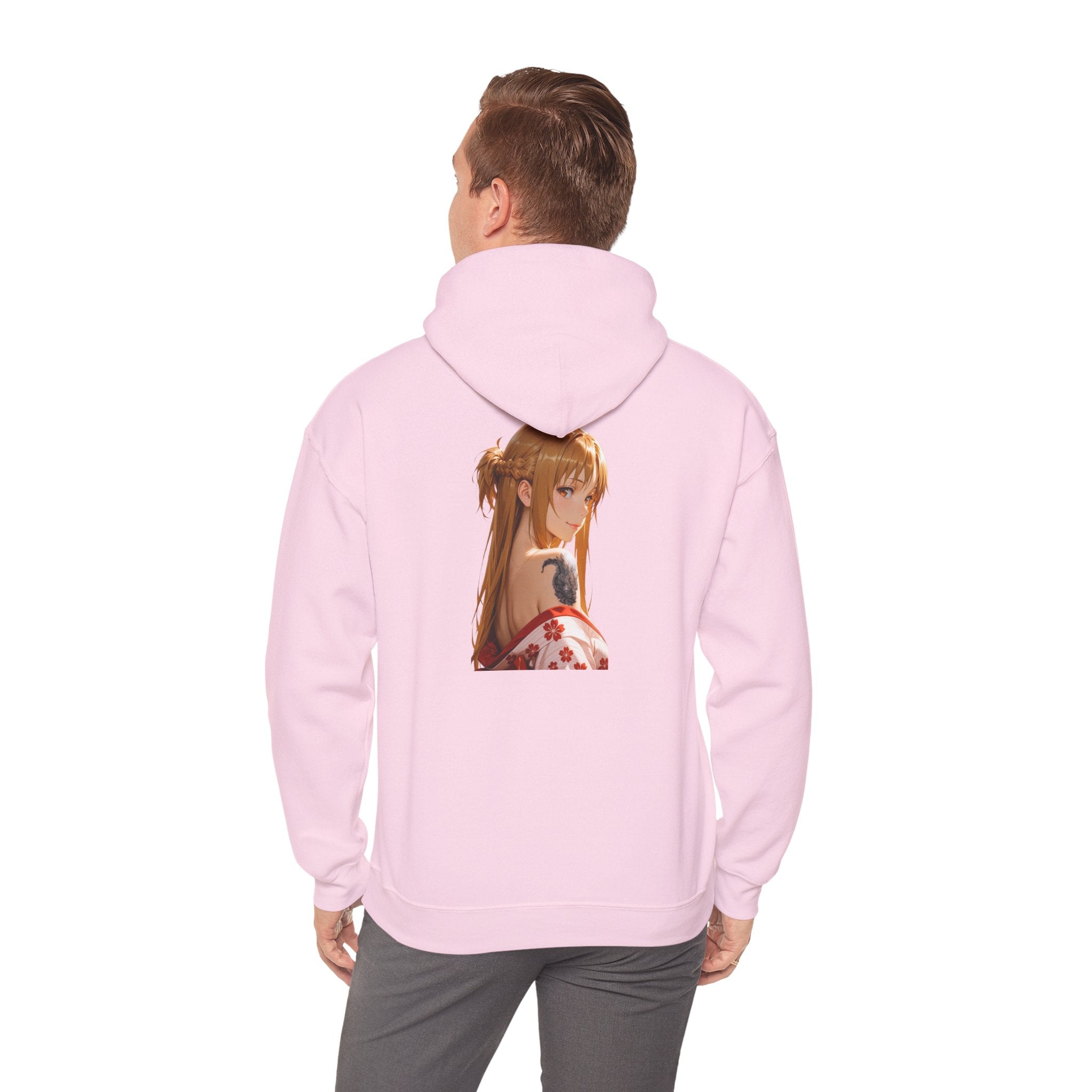 Asuna Kimono Tattoo Unisex Heavy Blend™ Hooded Sweatshirt
