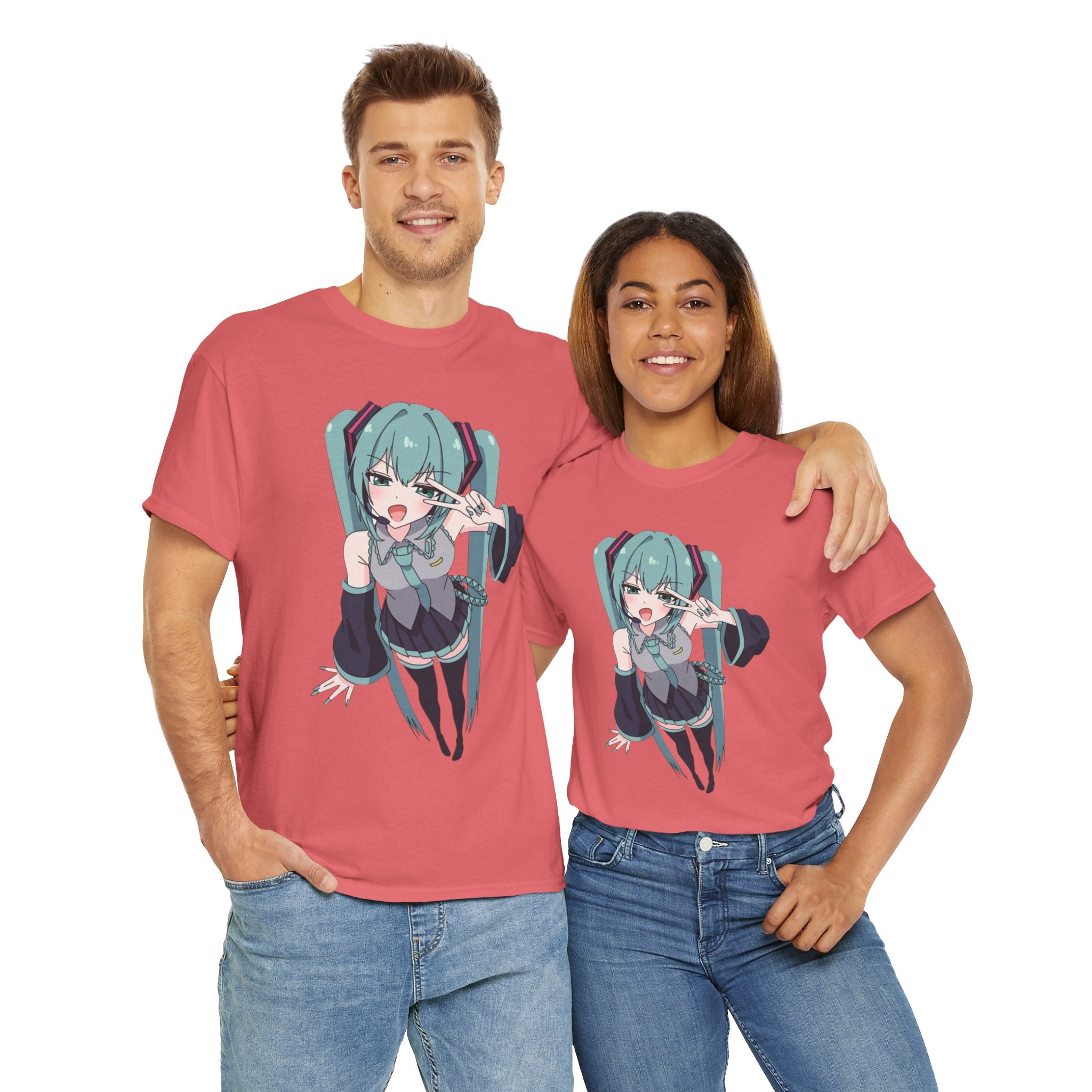Hatsune Miku Unisex Heavy Cotton Tee