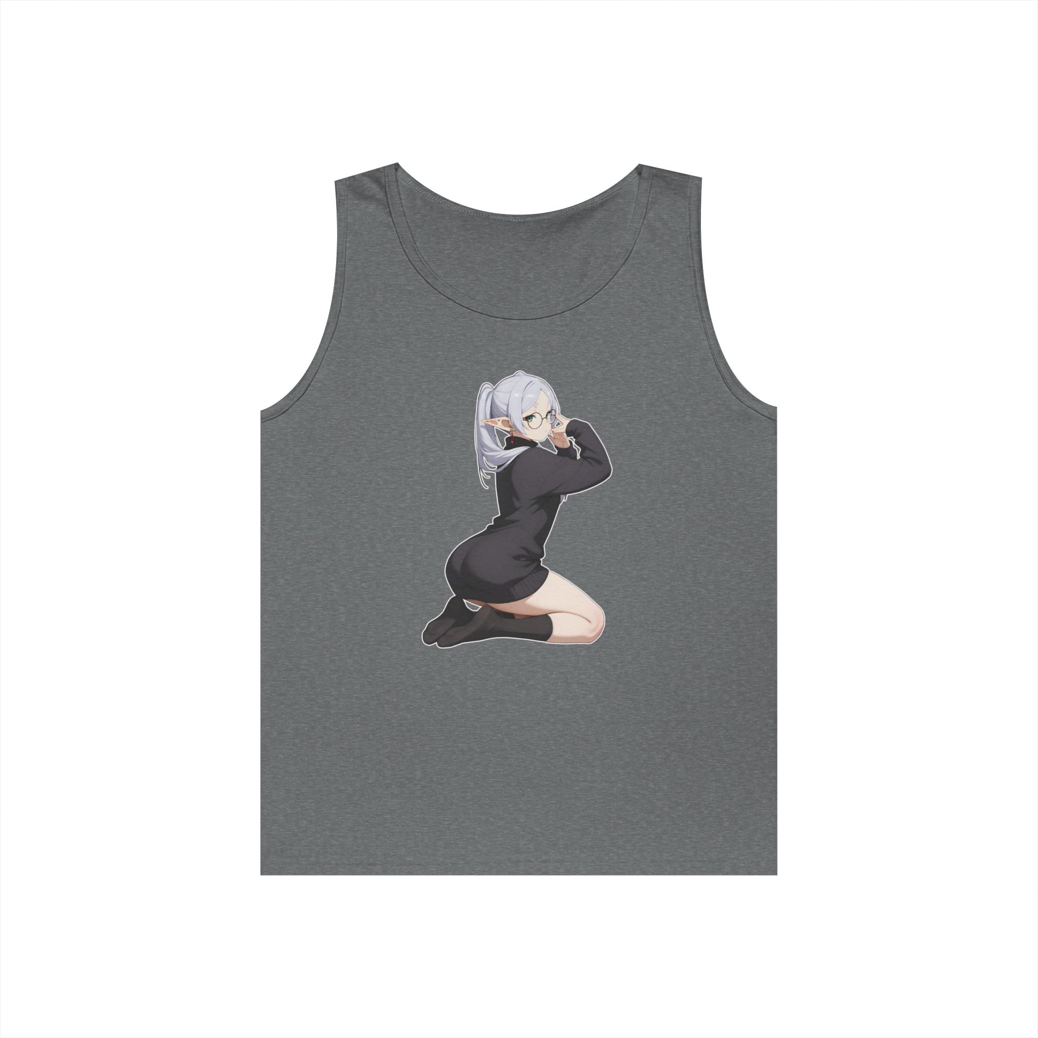 Cute Frieren Heavy Cotton Tank Top