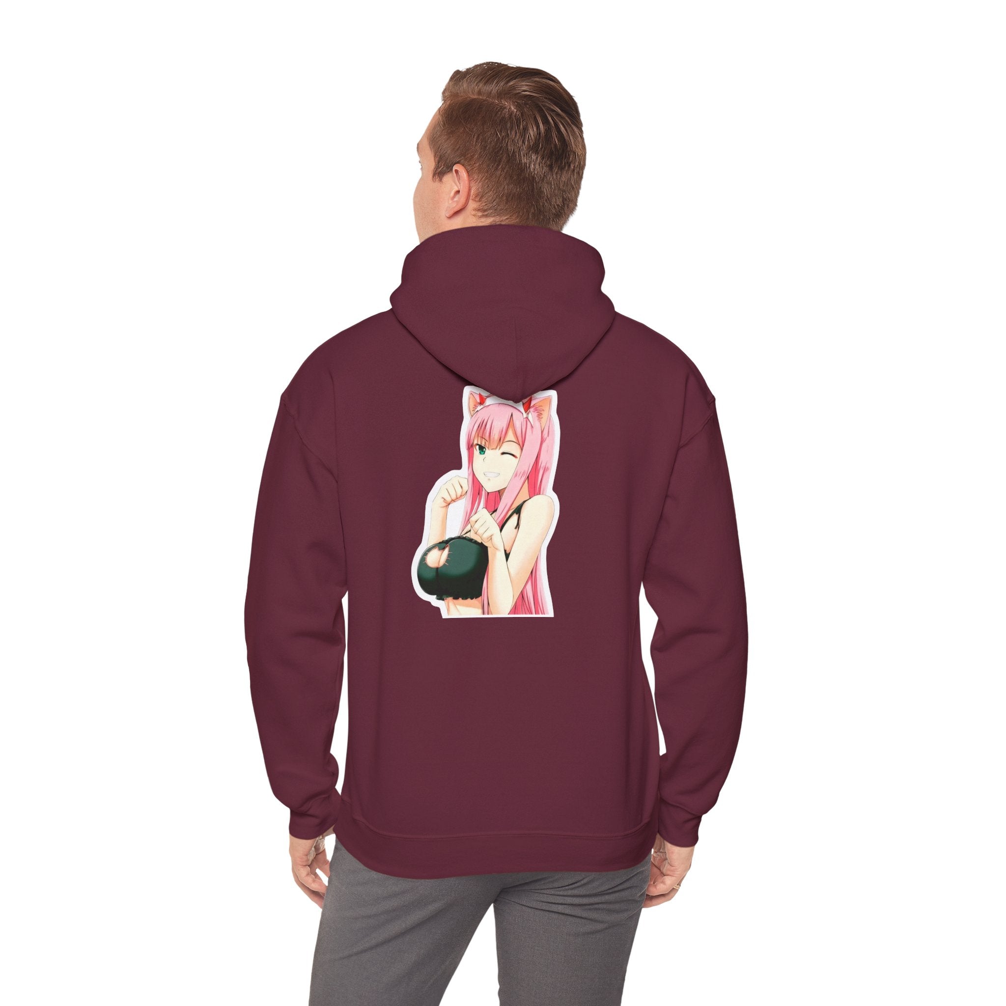 Zero Two Sexy Style Unisex Heavy Blend™ Hooded Sweatshirt