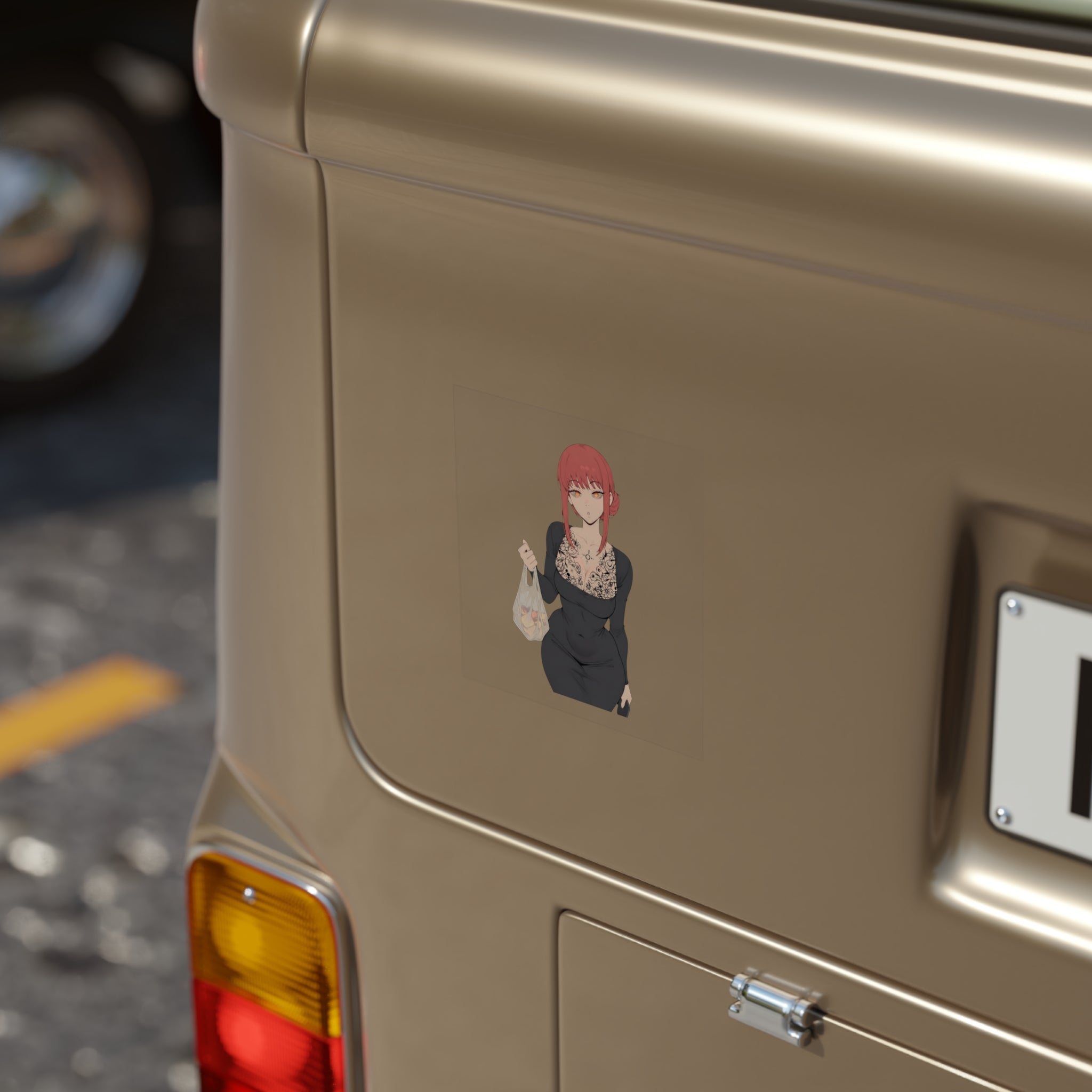 Makima Housewife Tattoo Waifu Sticker