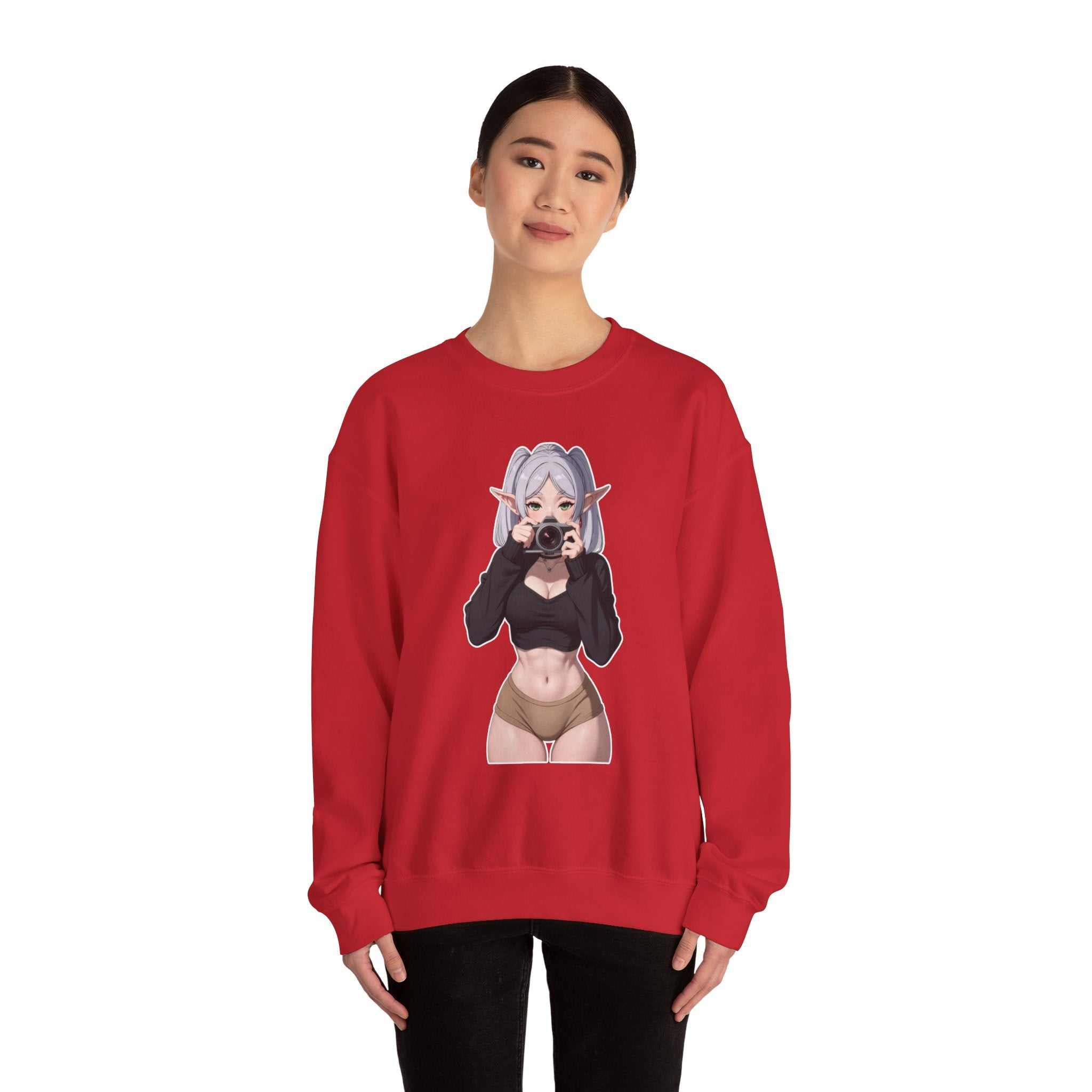 Frieren Cute Unisex Heavy Blend™ Crewneck Sweatshirt