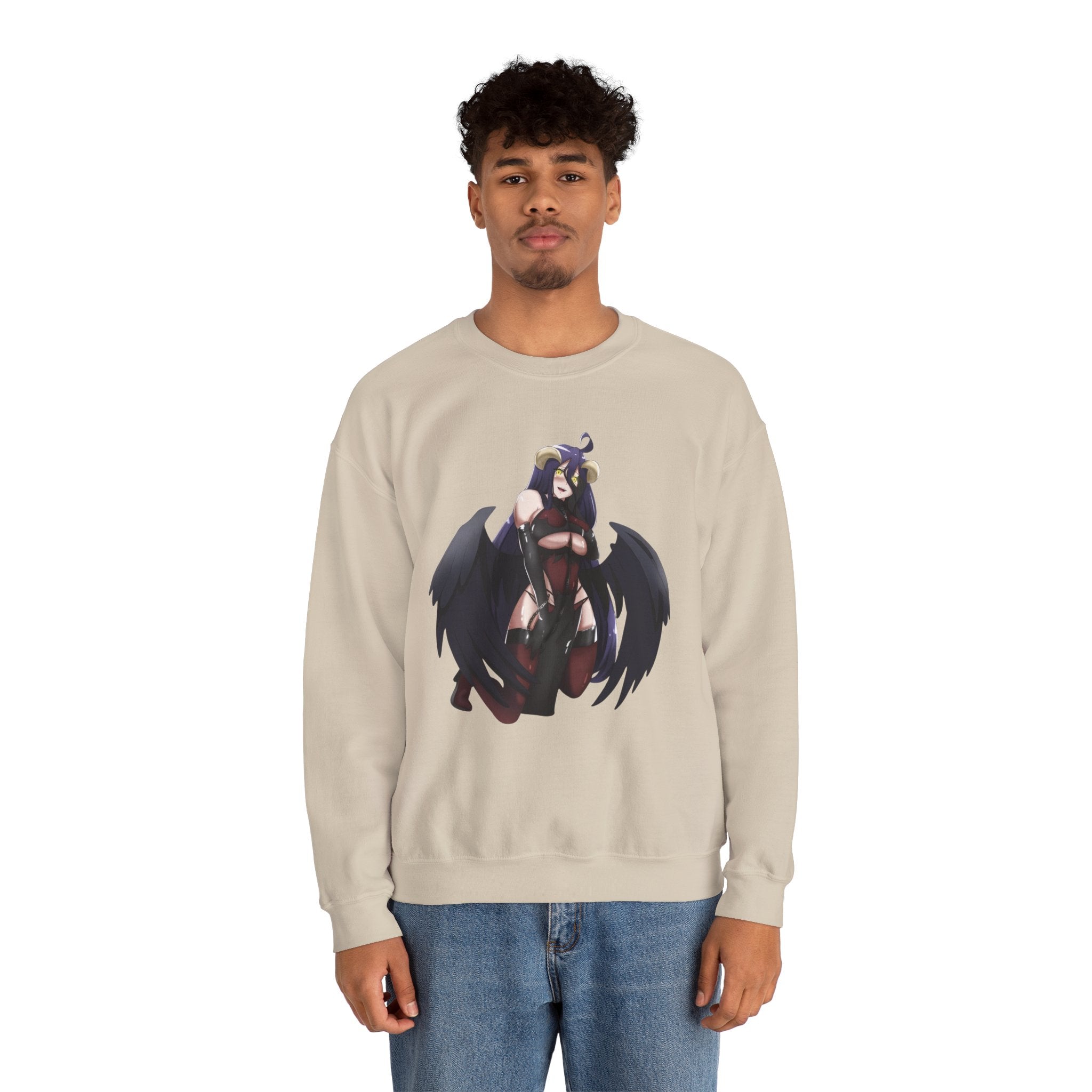 Albedo Gothic Unisex Heavy Blend™ Crewneck Sweatshirt