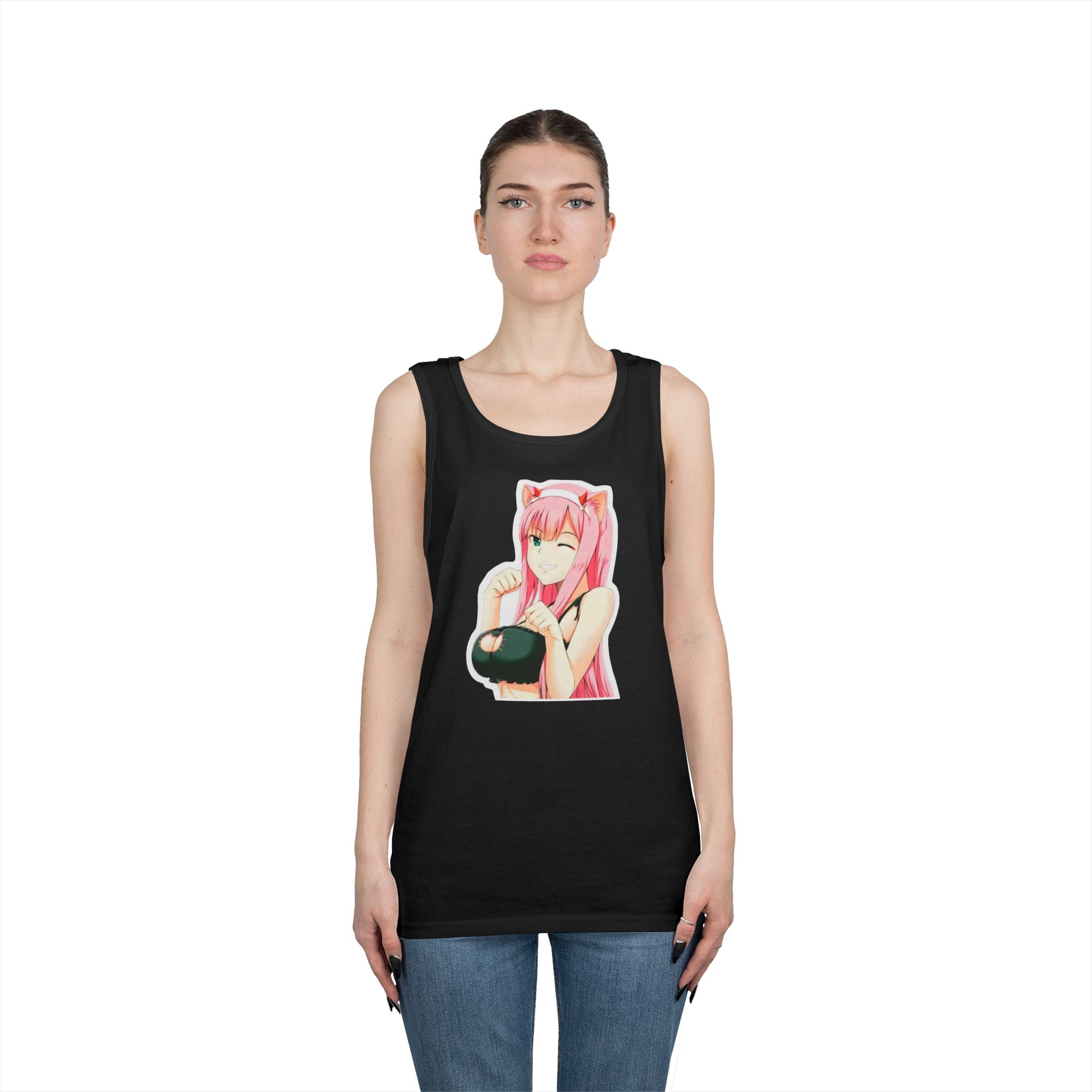 Zero Two Sexy Style Heavy Cotton Tank Top